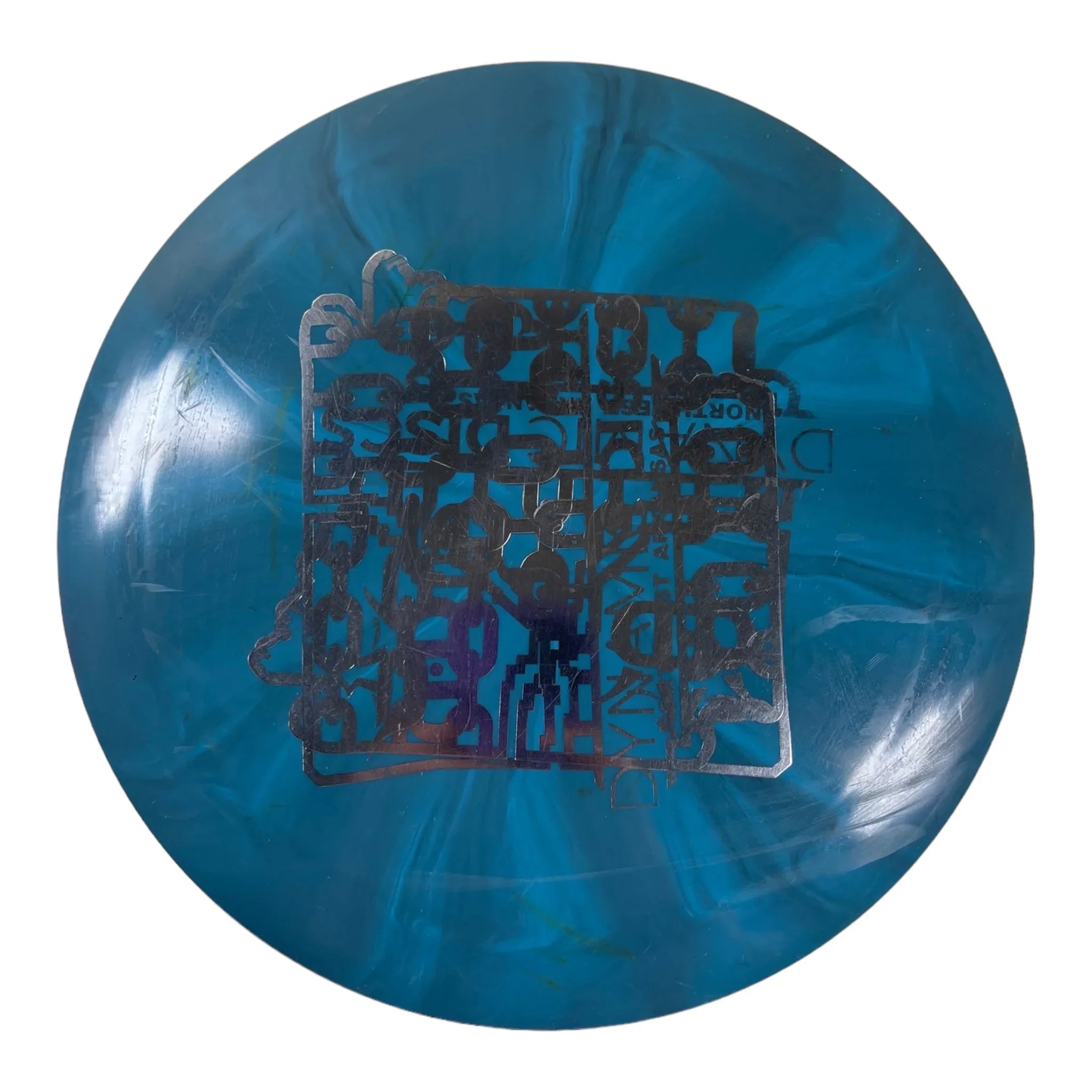 Dynamic Discs Raider - Used Good | Fuzion Burst | Blue/Gold 173g (Misprint) Disc Golf