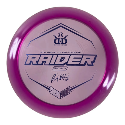 Dynamic Discs Raider - Used Good | Lucid - Ice | Purple/Blue 169g (Ricky Wysocki) Disc Golf
