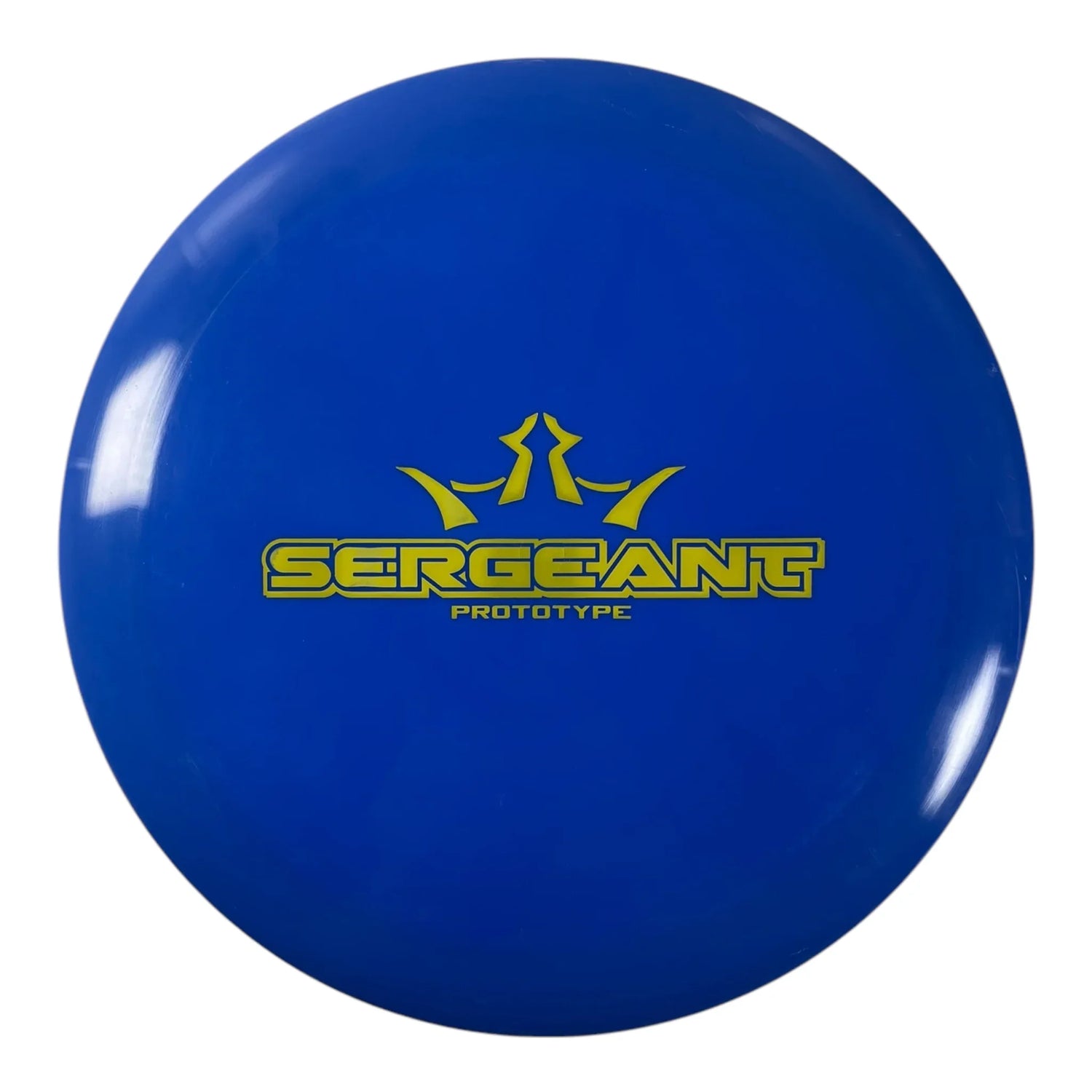 Dynamic Discs Sergeant | Fuzion | Blue/Yellow 173g (Prototype) Disc Golf