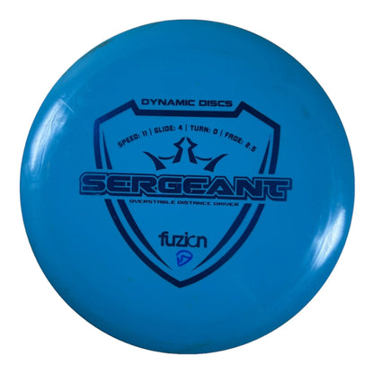 Dynamic Discs Sergeant - Used Excellent | Fuzion | Blue/Blue 171g Disc Golf