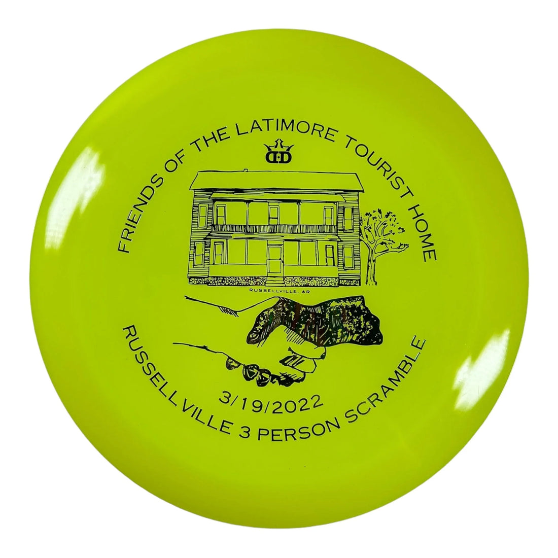 Dynamic Discs Sergeant - Used Like New | Lucid | Green/Black 173g (Russellville Scramble 2022) Disc Golf