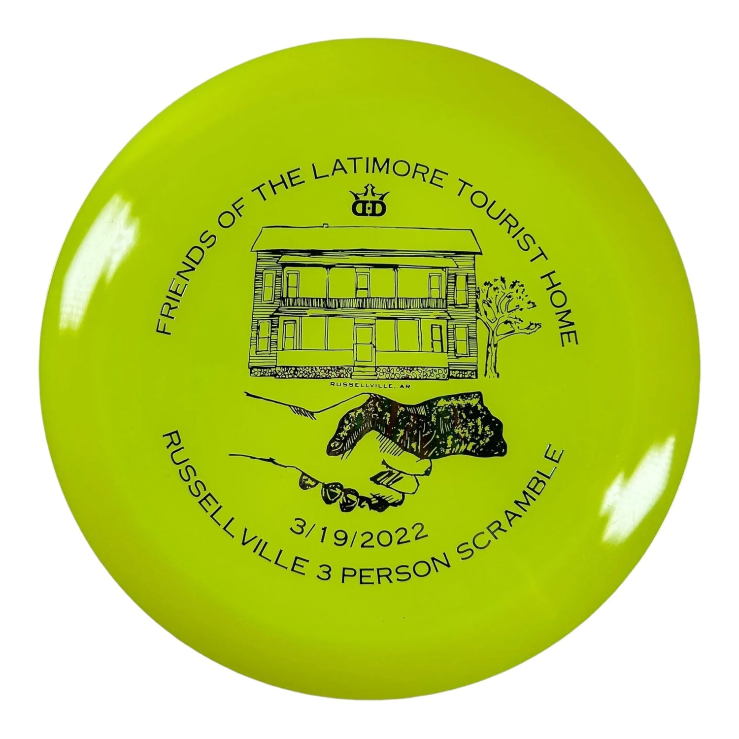 Dynamic Discs Sergeant - Used Like New | Lucid | Green/Black 173g (Russellville Scramble 2022) Disc Golf