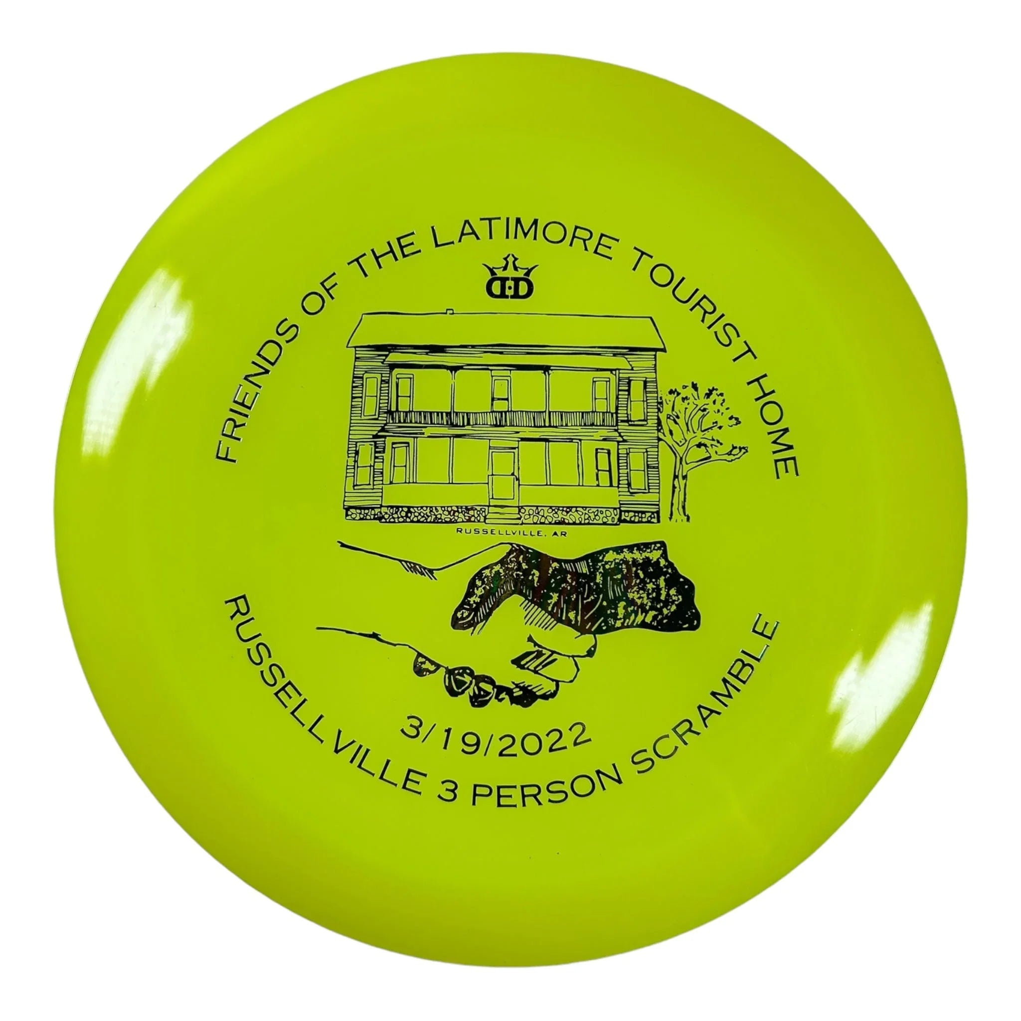 Dynamic Discs Sergeant - Used Like New | Lucid | Green/Black 173g (Russellville Scramble 2022) Disc Golf