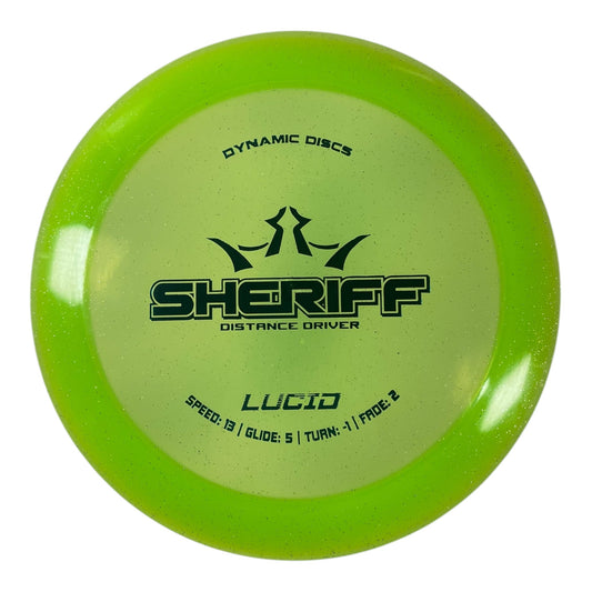 Dynamic Discs Sheriff | Lucid | Green/Blue 173g Disc Golf