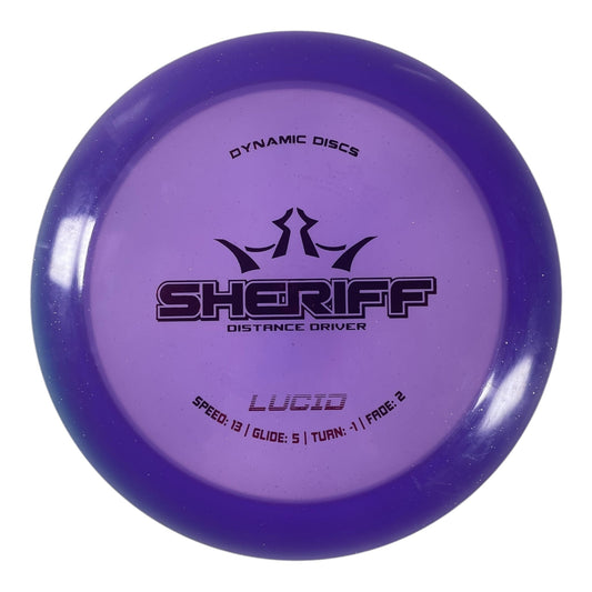 Dynamic Discs Sheriff | Lucid | Purple/Red 173 - 175g Disc Golf