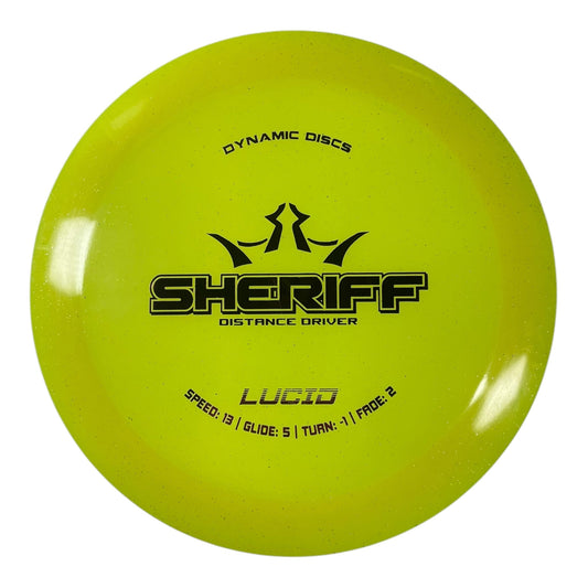 Dynamic Discs Sheriff | Lucid | Yellow/Purple 173 - 175g Disc Golf