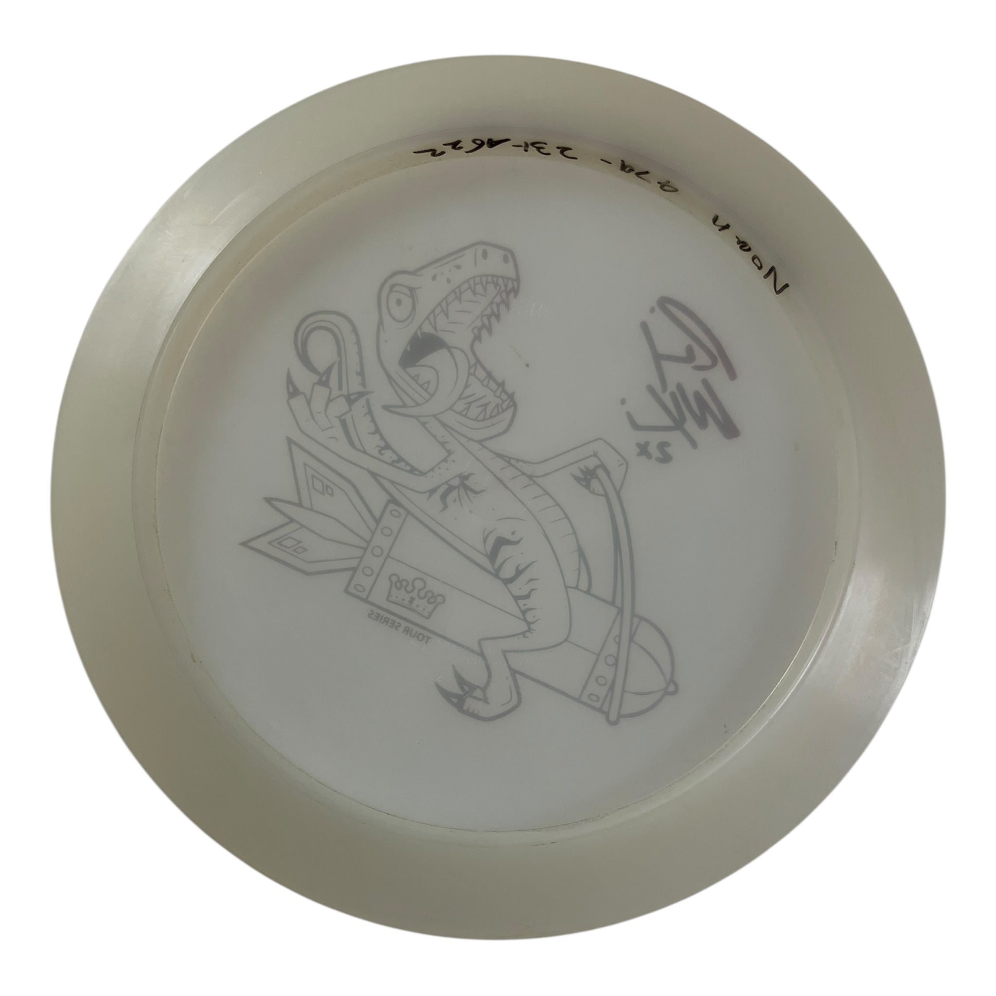 Dynamic Discs Sheriff - Used Excellent | Lucid | Clear/Red 173g (Ricky Wysocki 2X) Disc Golf