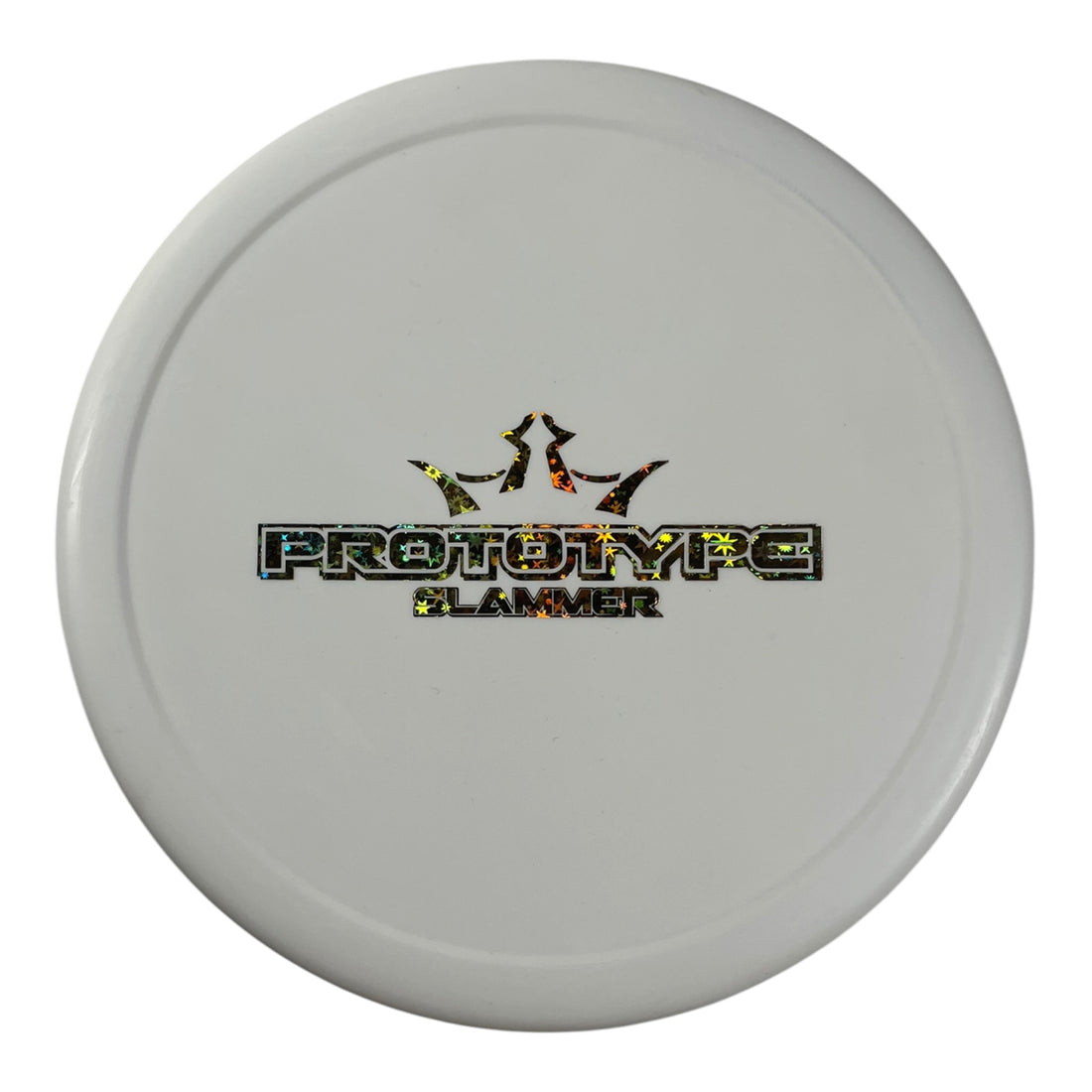 Dynamic Discs Slammer | Classic | White/Gold Stars 176g (Prototype) Disc Golf