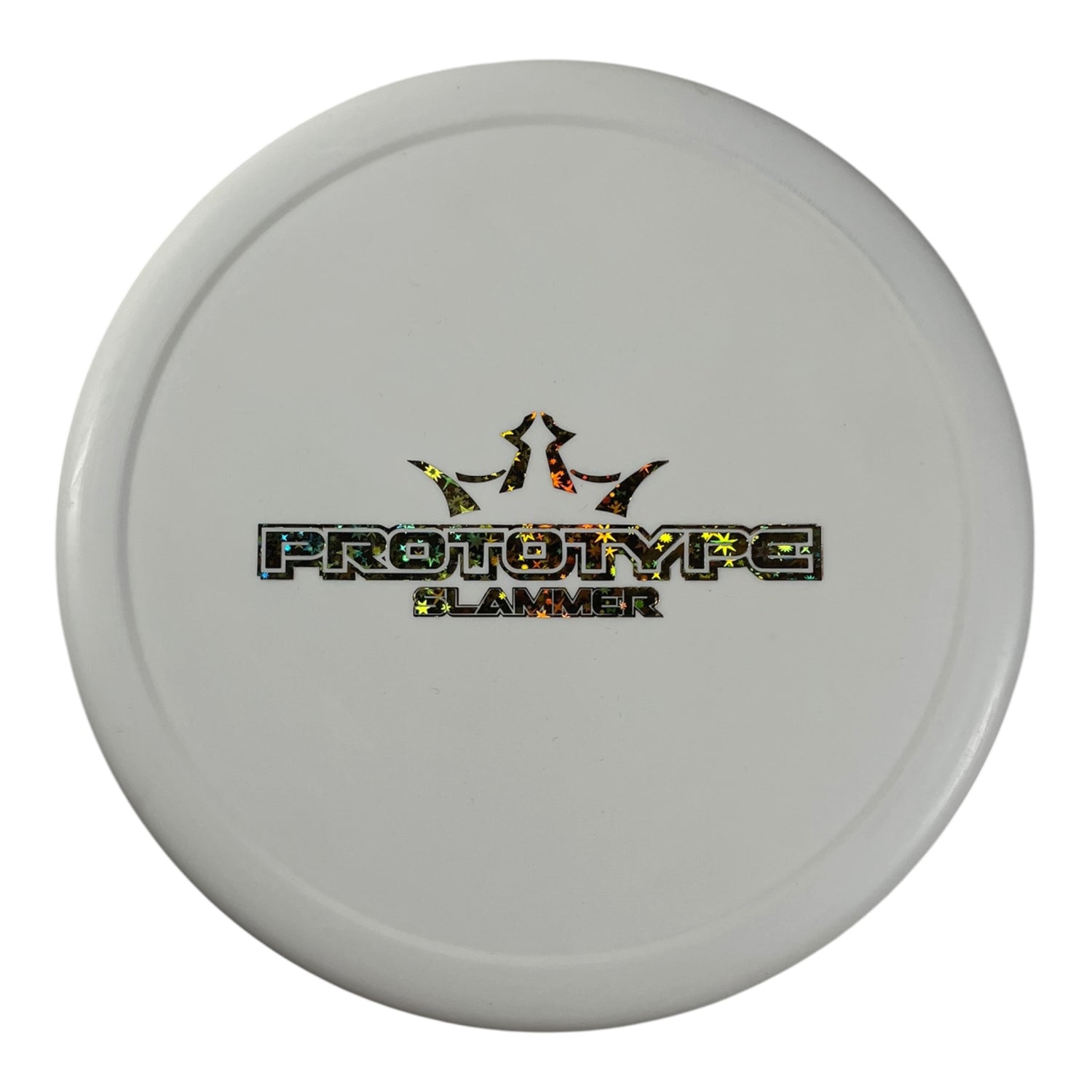 Dynamic Discs Slammer | Classic | White/Gold Stars 176g (Prototype) Disc Golf