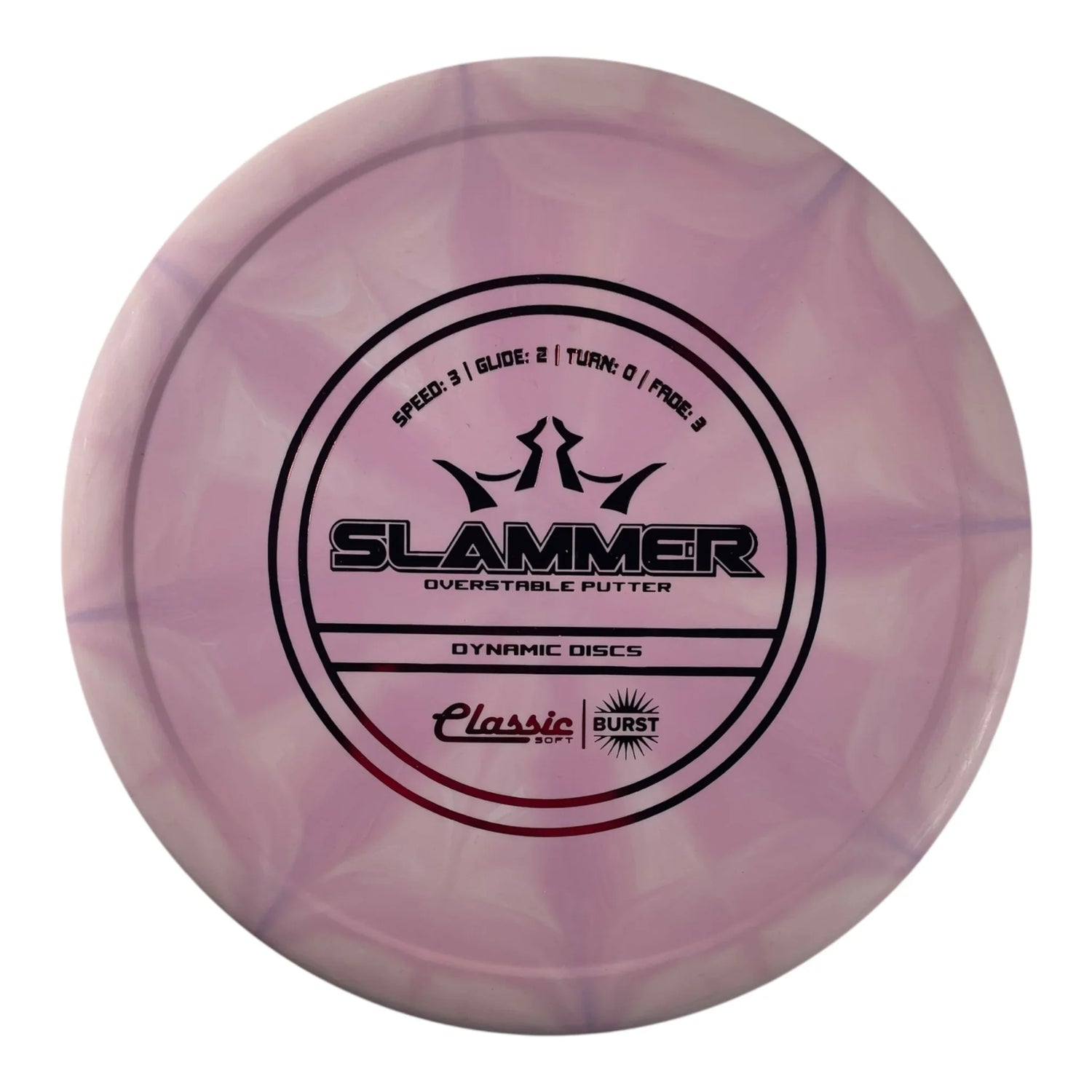 Dynamic Discs Slammer | Classic Soft Burst | Pink/Red 174g Disc Golf