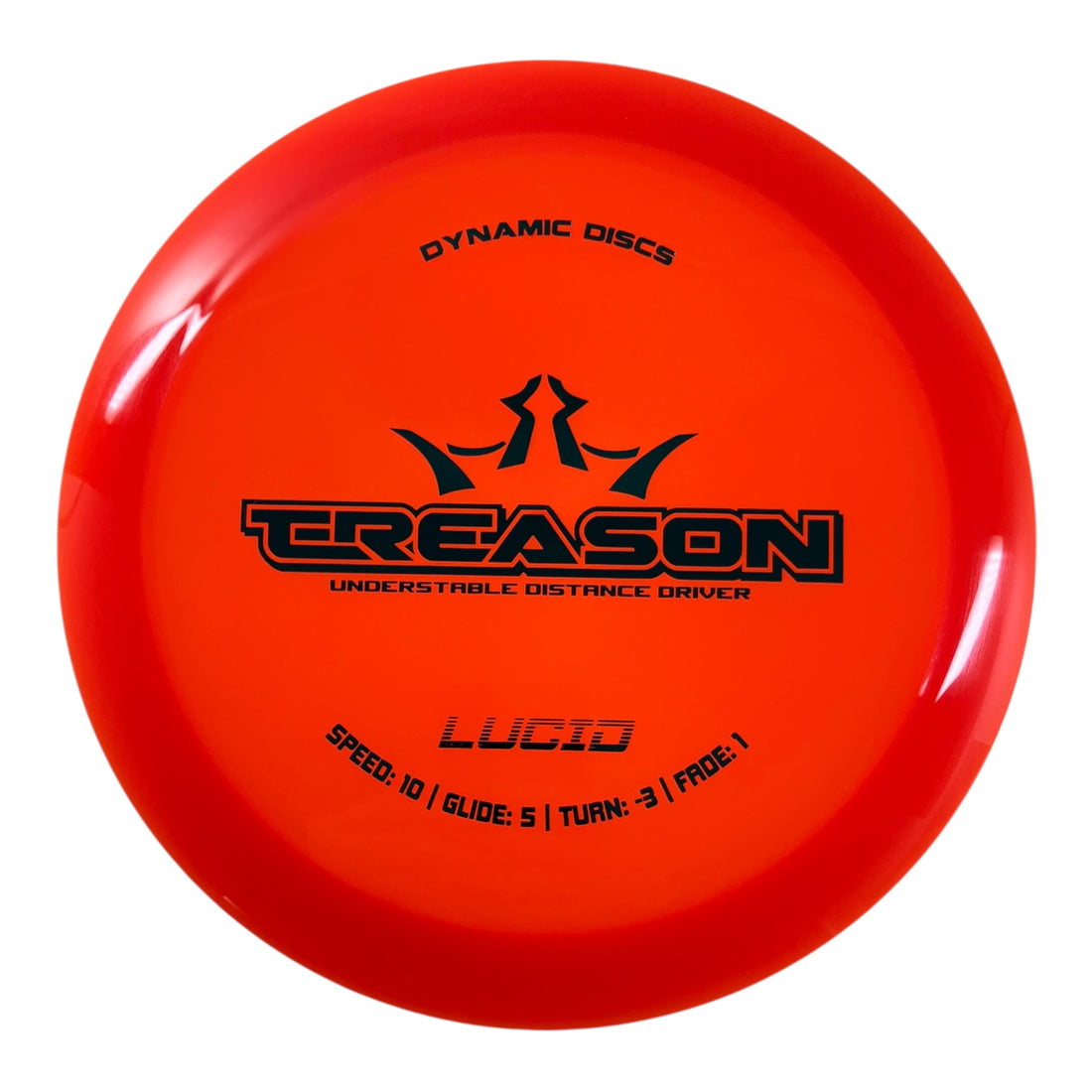 Dynamic Discs Treason | Lucid | Orange/Blue 168g Disc Golf