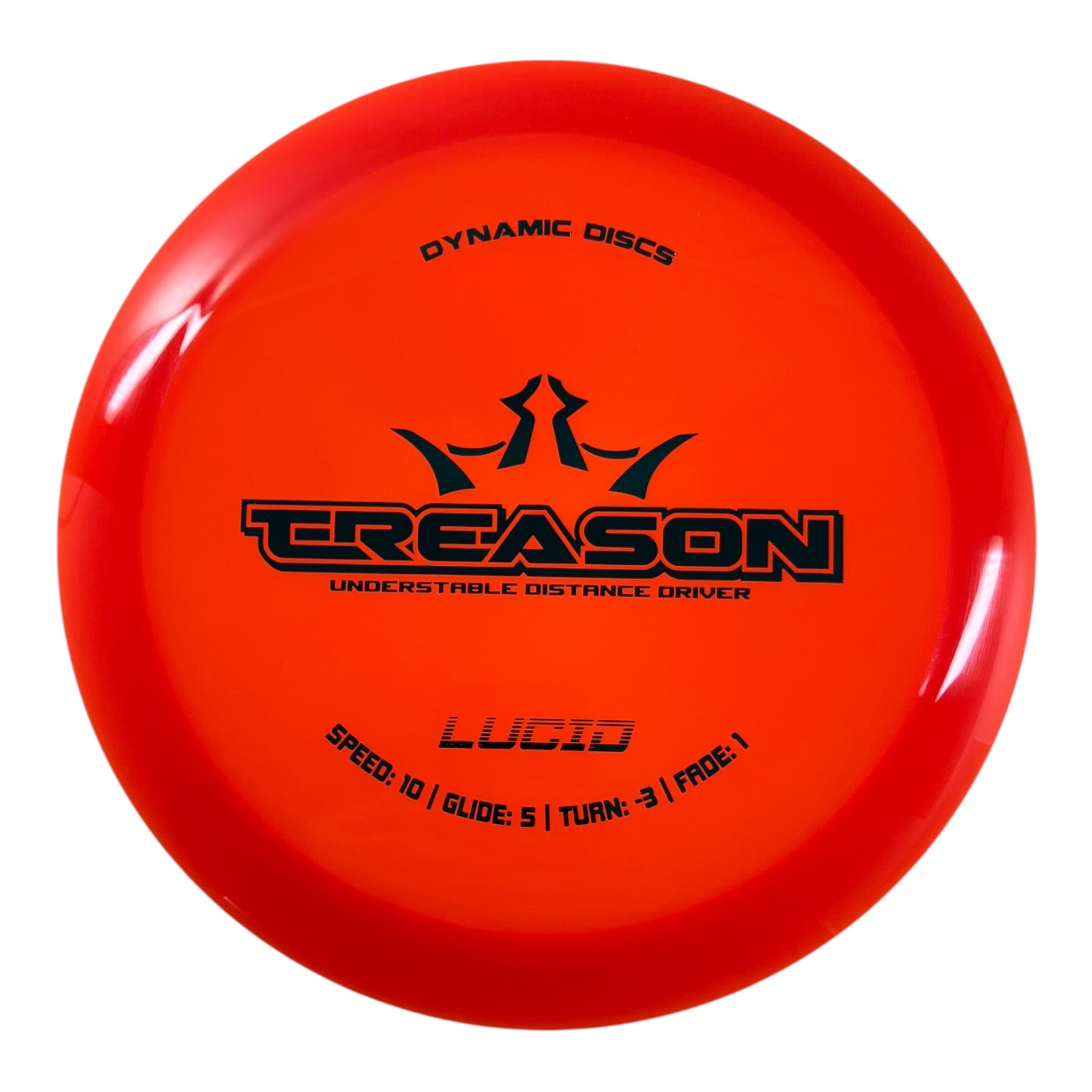 Dynamic Discs Treason | Lucid | Orange/Blue 168g Disc Golf
