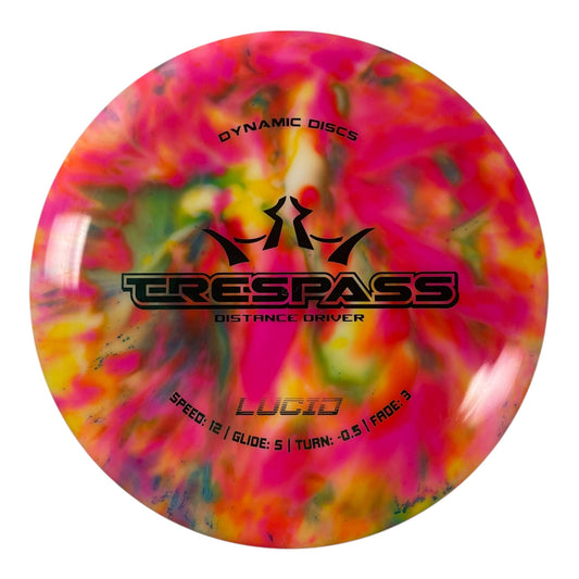 Dynamic Discs Trespass | Lucid | Pink/Green 175g (Brainwave Dye) Disc Golf