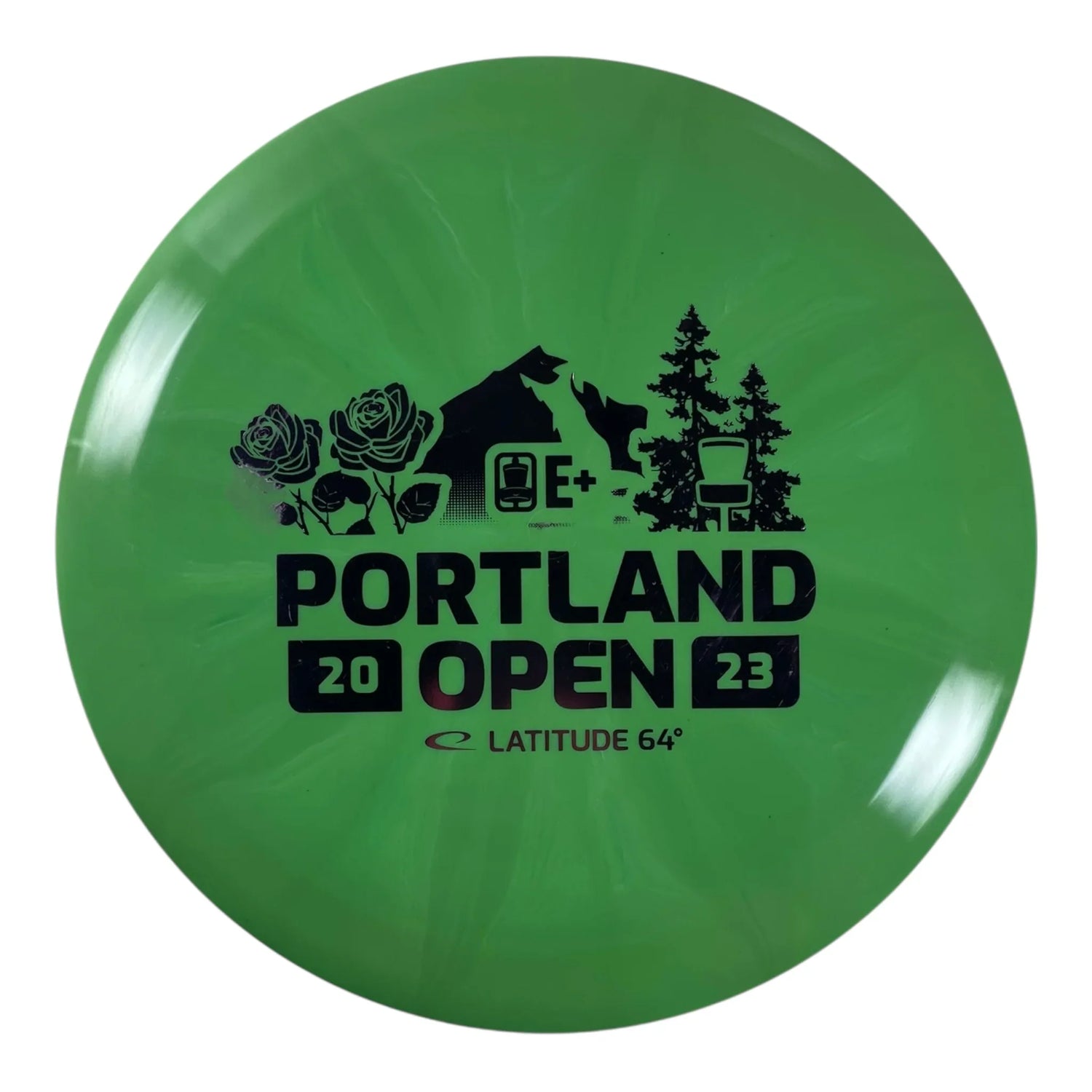 Dynamic Discs Trespass | Fuzion Burst | Green/Pink 173g (Portland Open 2023) Disc Golf