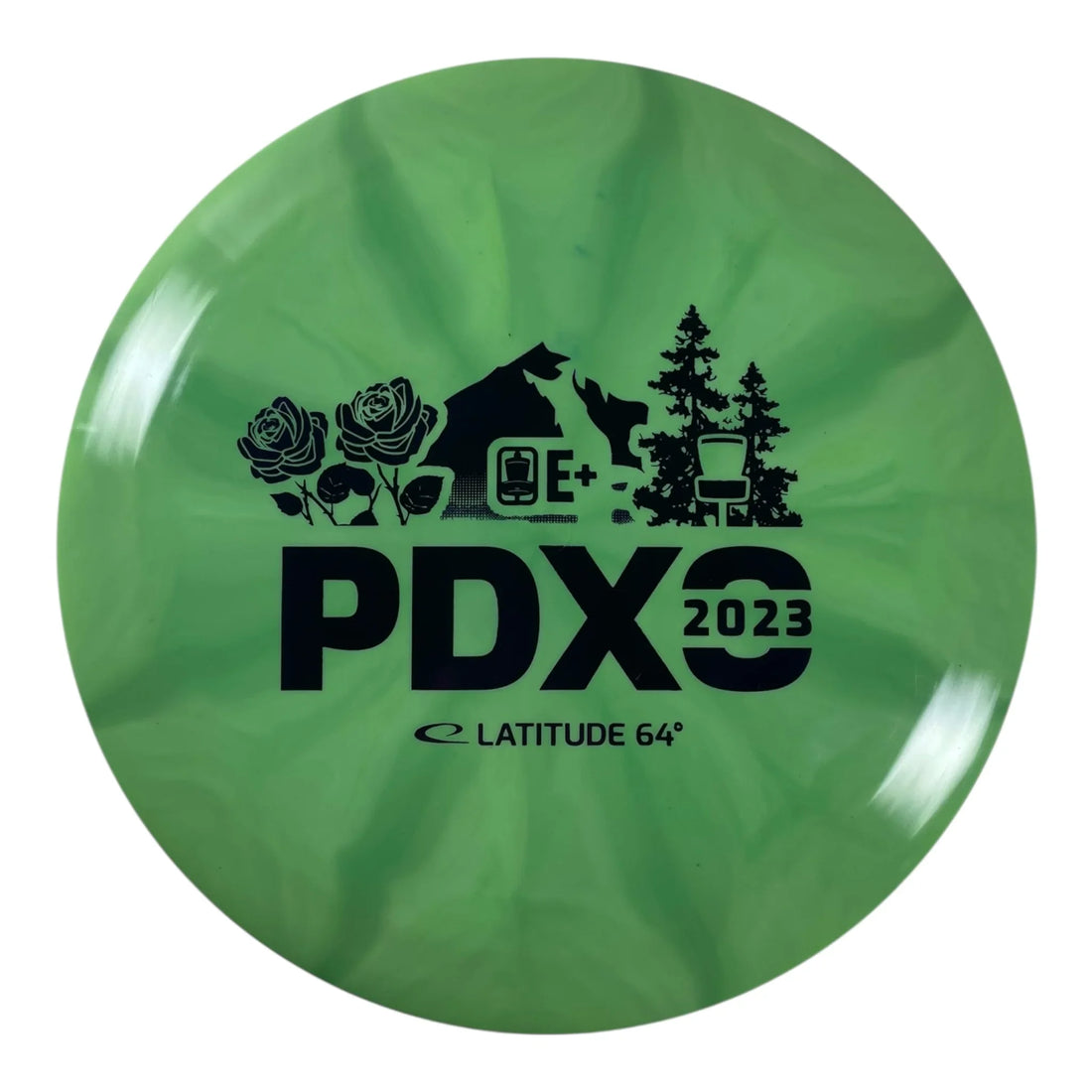 Dynamic Discs Trespass | Fuzion Burst | Green/Purple 173g (Portland Open 2023) Disc Golf