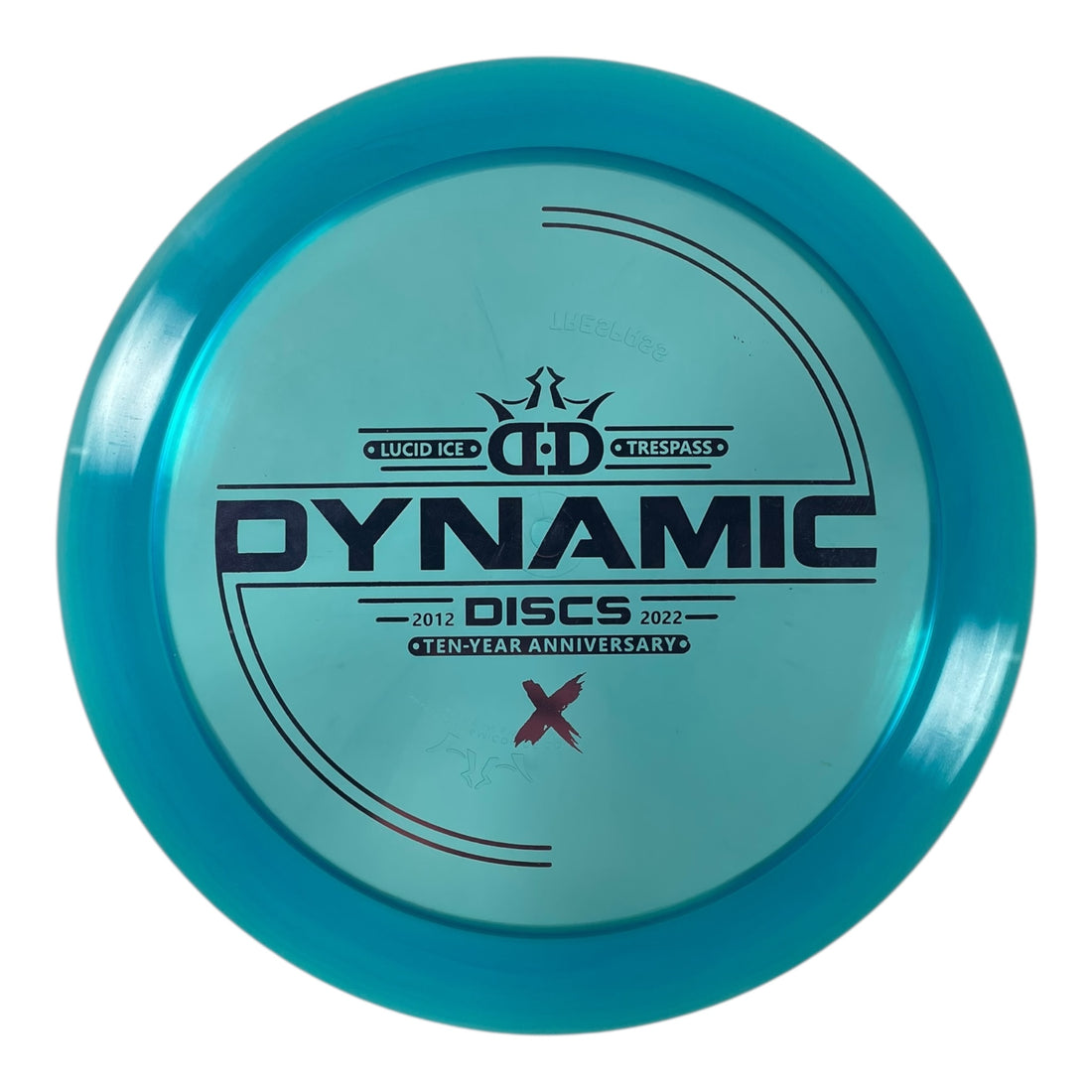Dynamic Discs Trespass | Lucid-Ice | Blue/Pink 175g (10 Year Anniversary) Disc Golf