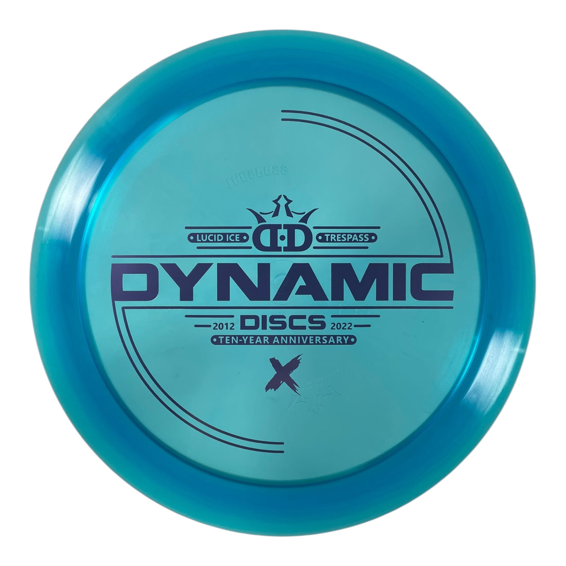 Dynamic Discs Trespass | Lucid-Ice | Blue/Purple 173g (10 Year Anniversary) Disc Golf