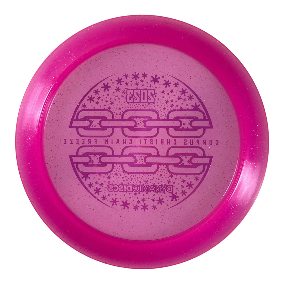 Dynamic Discs Trespass - Used Excellentd | Lucid Metal Flake | Pink/Purple 173g Disc Golf