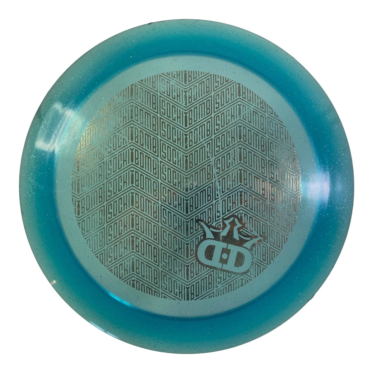 Dynamic Discs Trespass - Used Good | Lucid - Ice | Blue/Gold 173g (Ricky Wysocki) Disc Golf