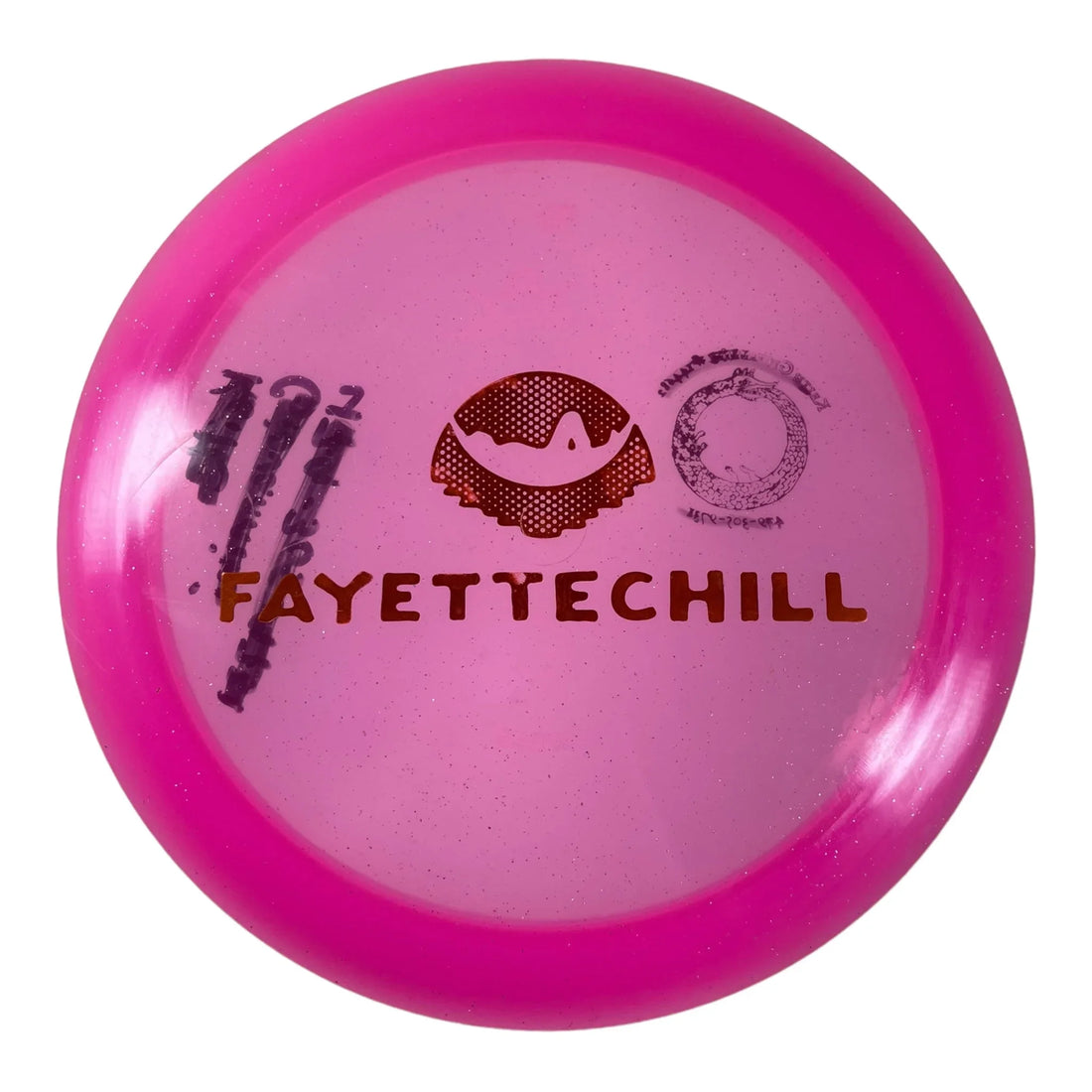 Dynamic Discs Trespass - Used Good | Lucid | Pink/Gold 175g (Fayettechill) Disc Golf