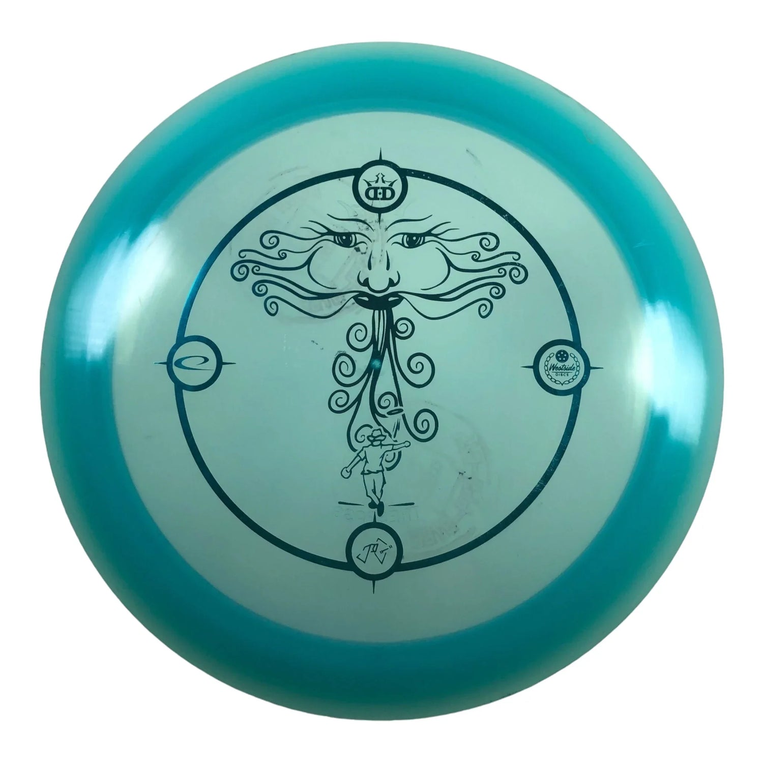 Dynamic Discs Trespass - Used Like New | Lucid | Blue 175g Disc Golf