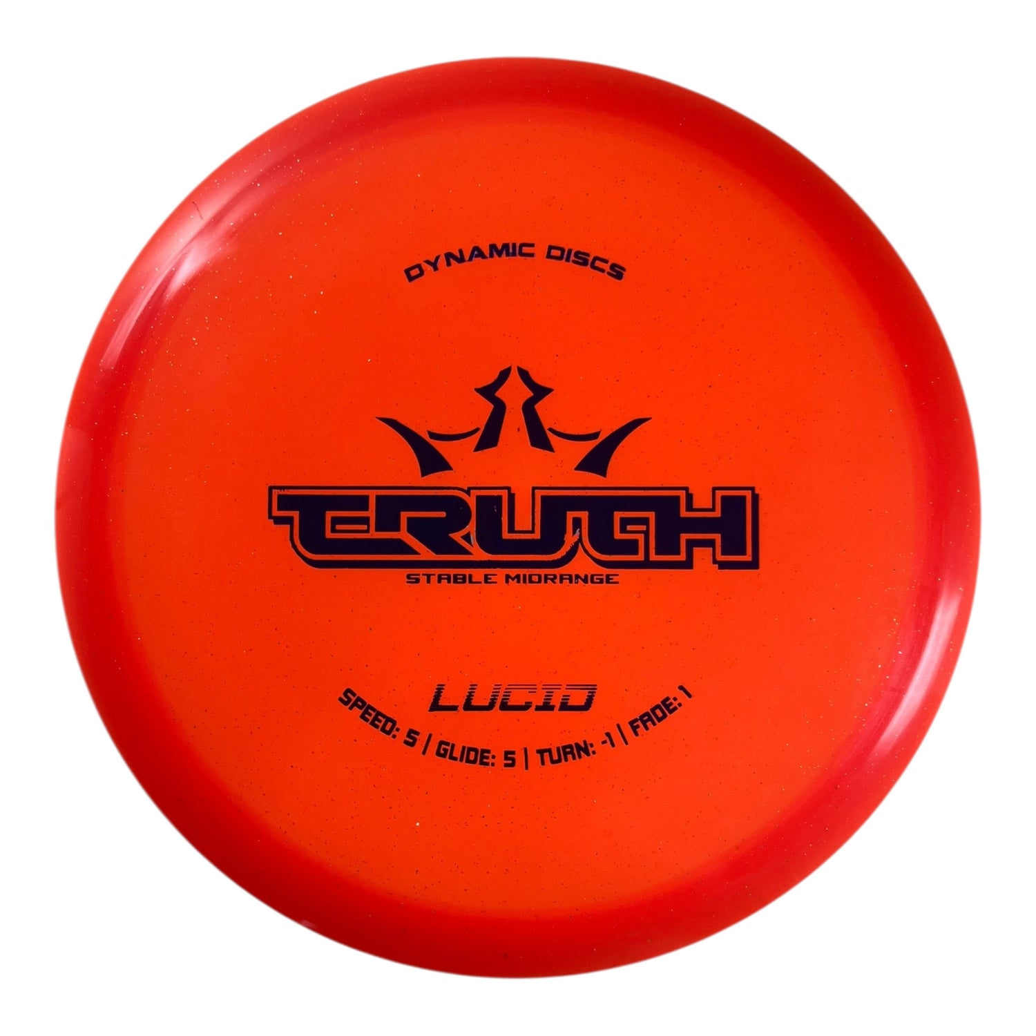 Dynamic Discs Truth | Lucid | Orange/Blue 180g Disc Golf