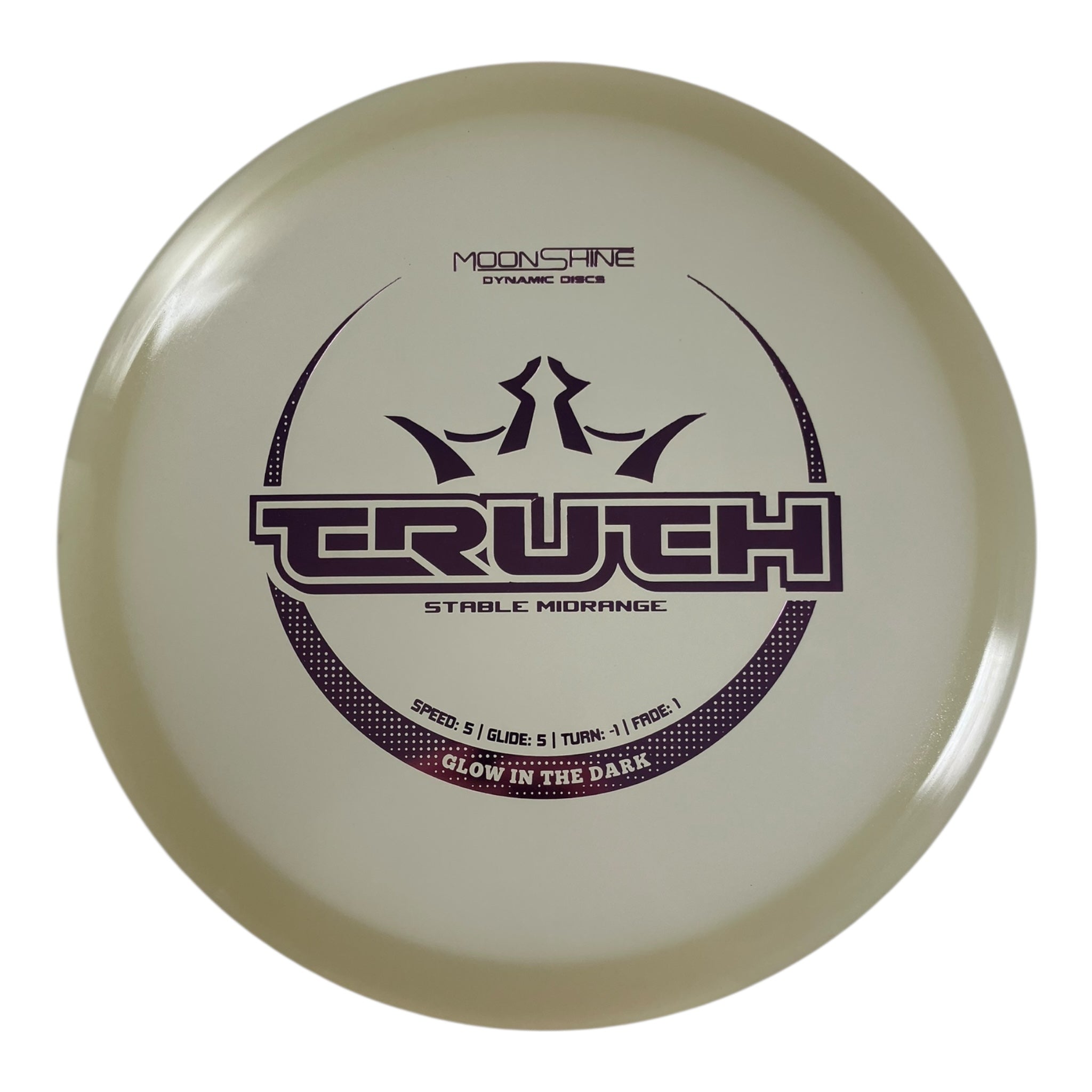Dynamic Discs Truth | Moonshine | Glow/Pink 174g Disc Golf