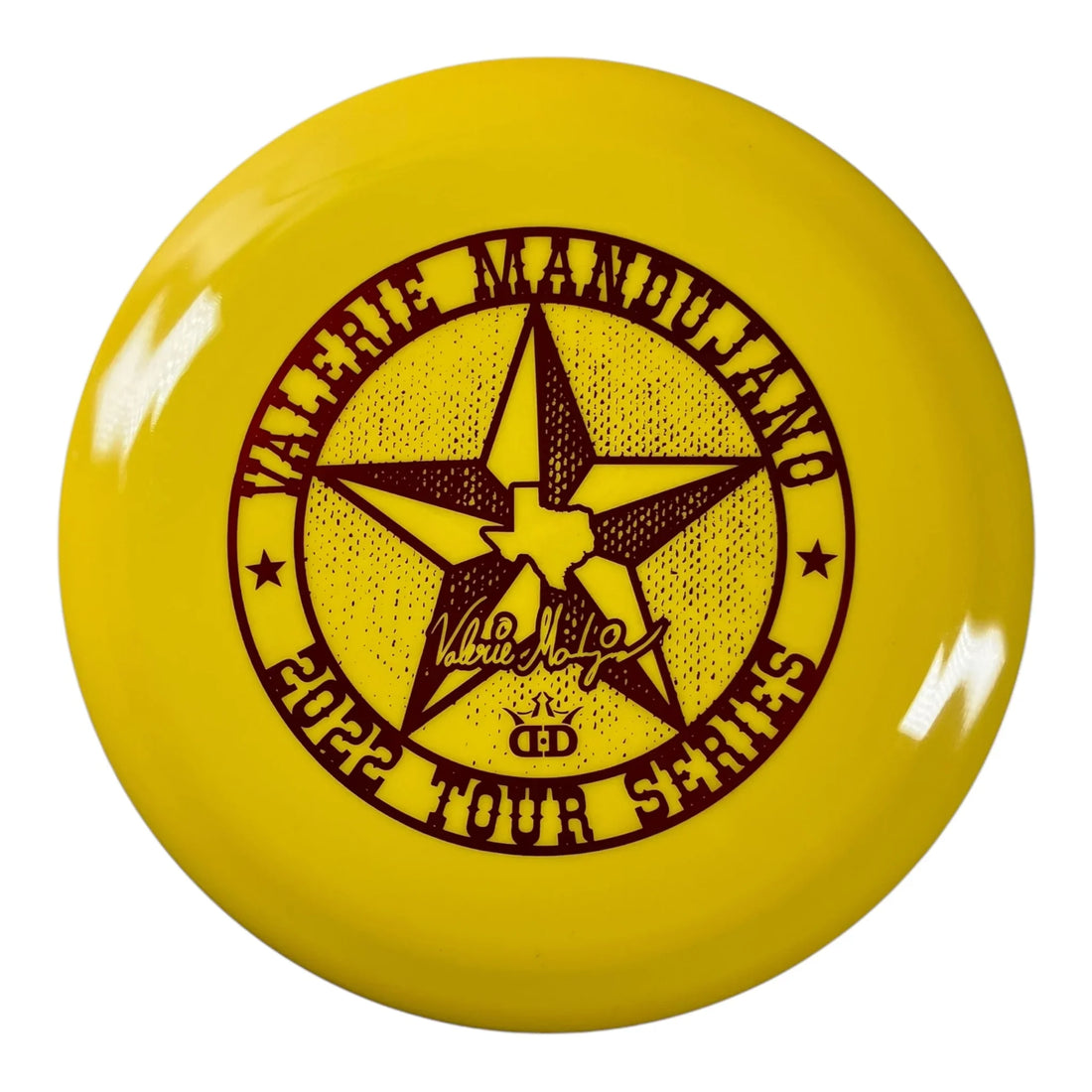 Dynamic Discs Vandal | Fuzion-X | Yellow/Red 172g (Valerie Mandujano) Disc Golf