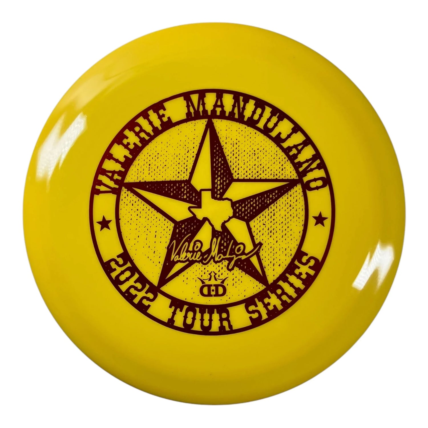 Dynamic Discs Vandal | Fuzion-X | Yellow/Red 172g (Valerie Mandujano) Disc Golf