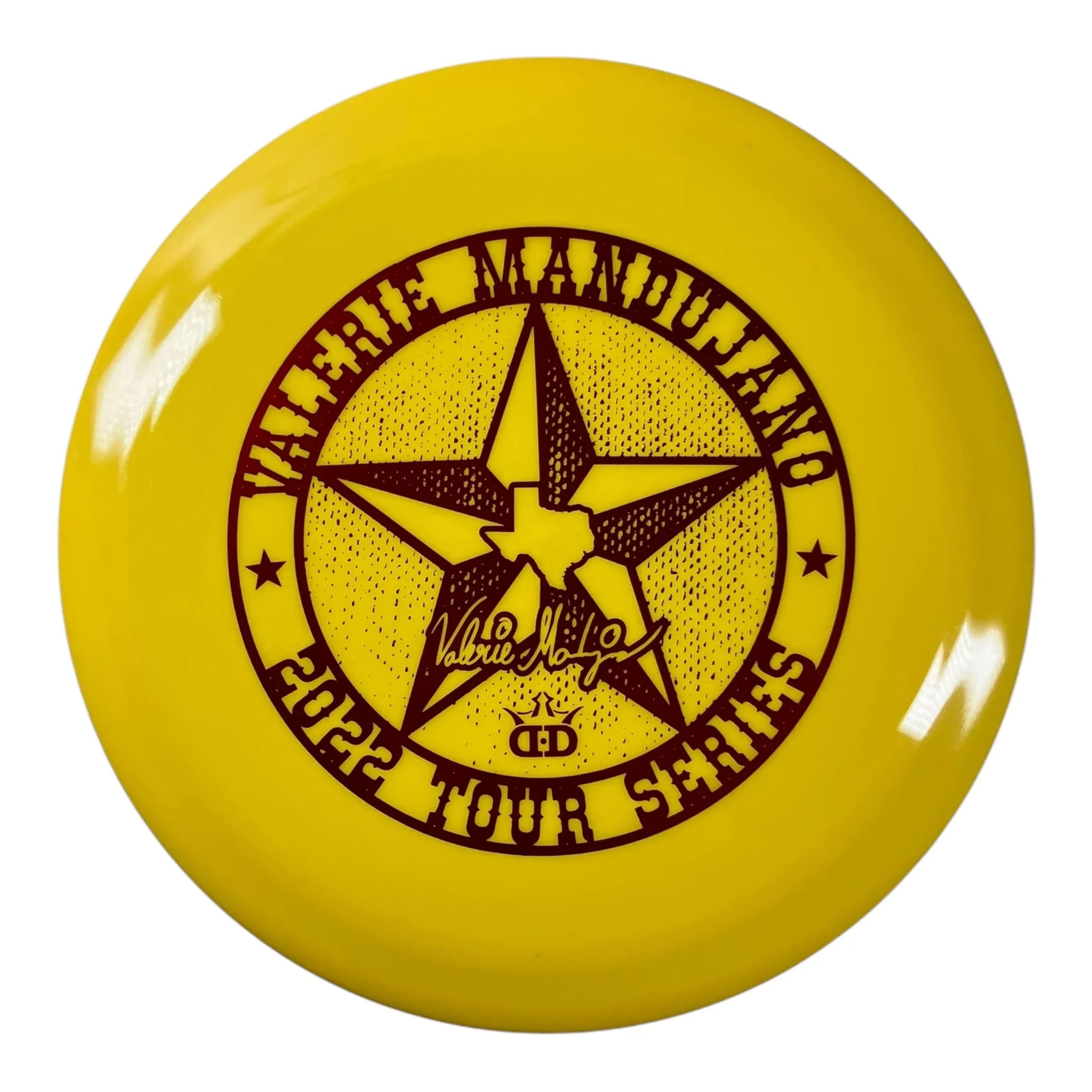 Dynamic Discs Vandal | Fuzion-X | Yellow/Red 172g (Valerie Mandujano) Disc Golf