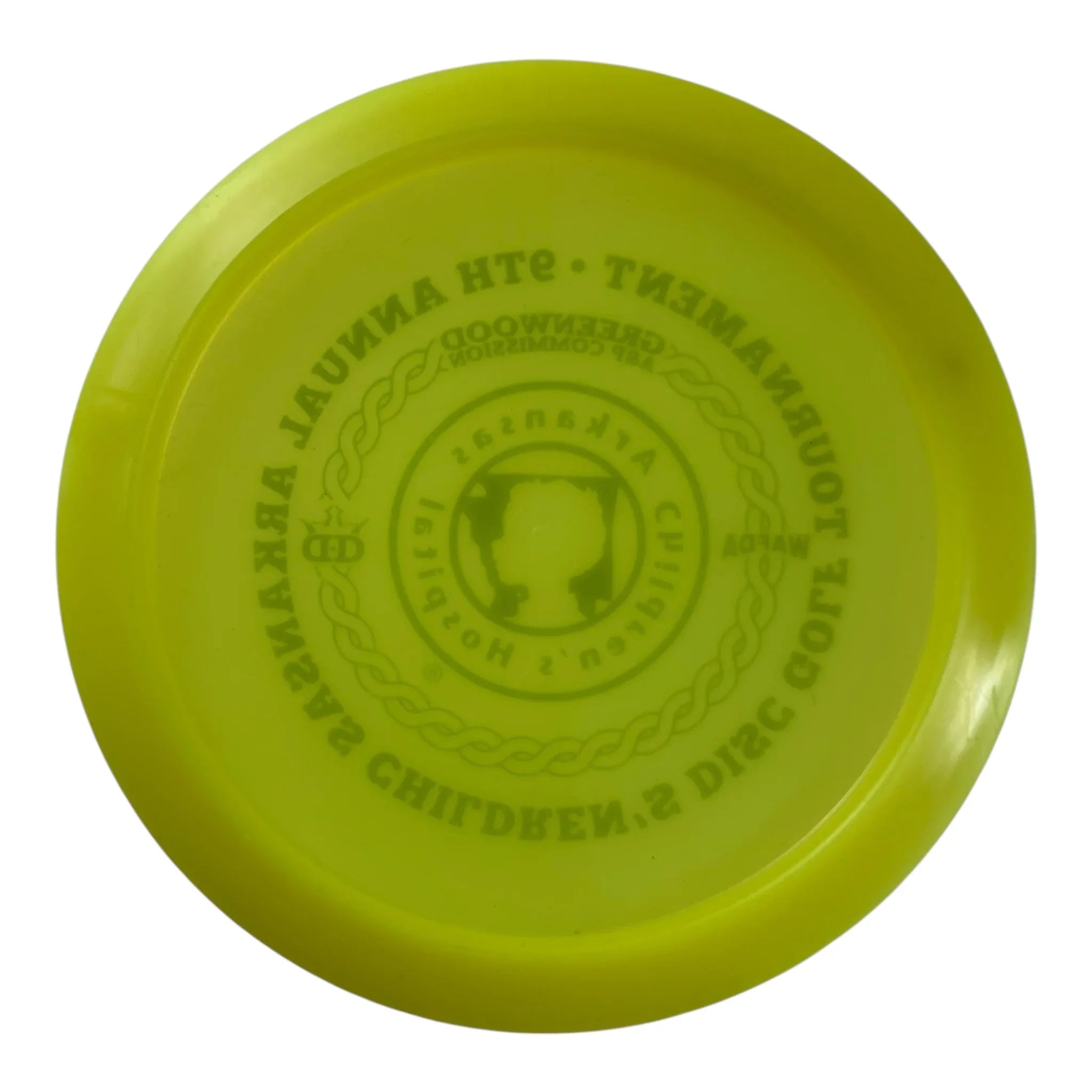 Dynamic Discs Vandal - Used Like New | Lucid | Yellow/Holo 173g (Arkansas Children&