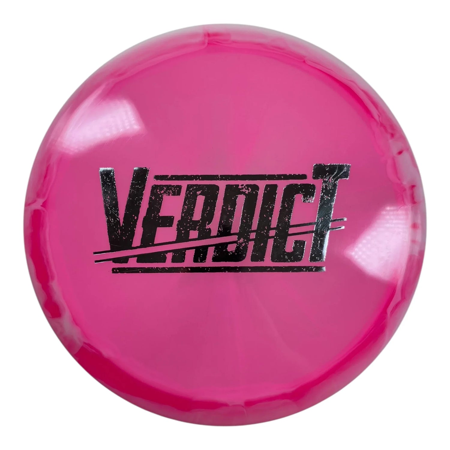 Dynamic Discs Verdict | Lucid-Ice Orbit | Pink/Silver 178g (Glacial) Disc Golf
