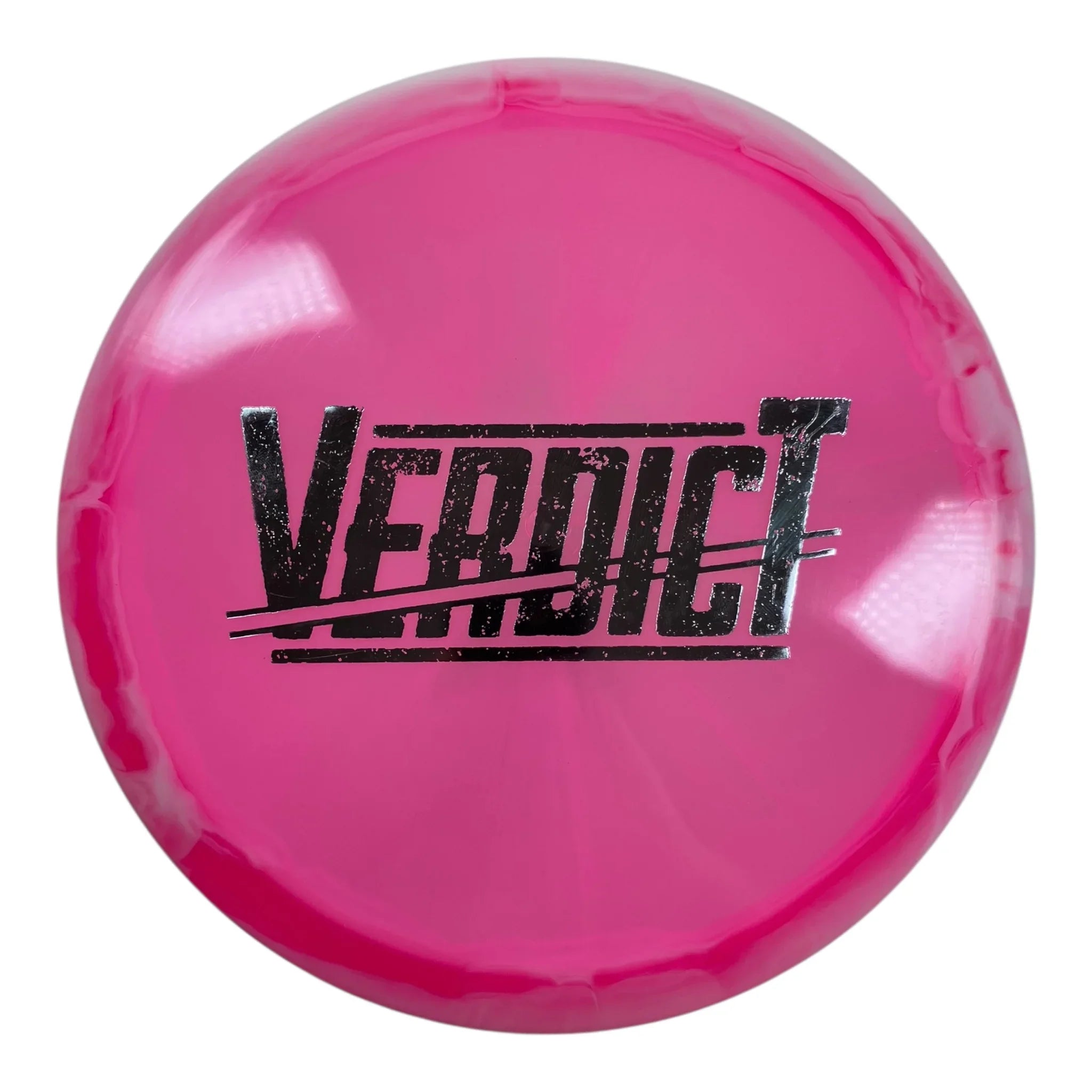 Dynamic Discs Verdict | Lucid-Ice Orbit | Pink/Silver 178g (Glacial) Disc Golf