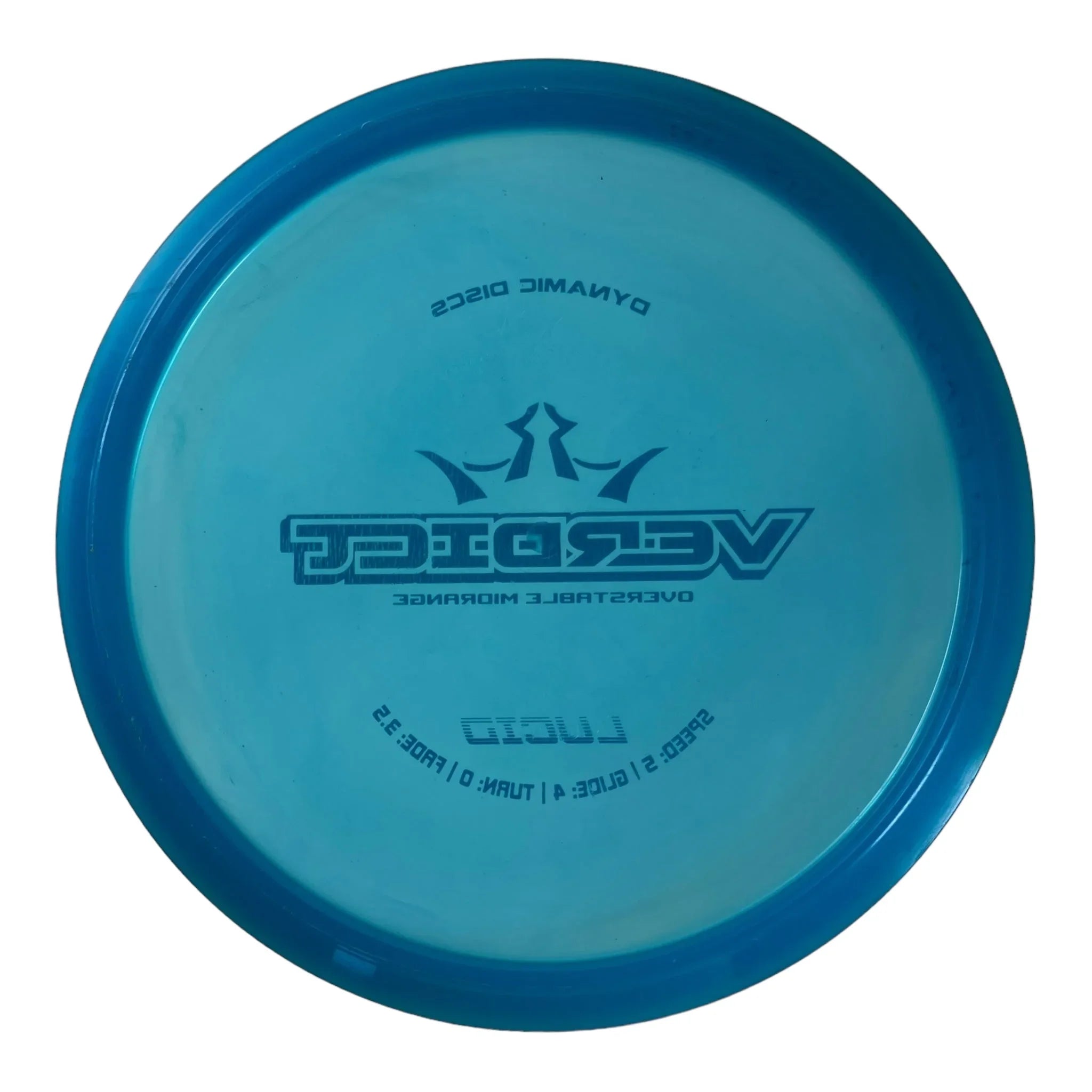 Dynamic Discs Verdict - Used Good | Lucid | Blue/Holo 171g Disc Golf