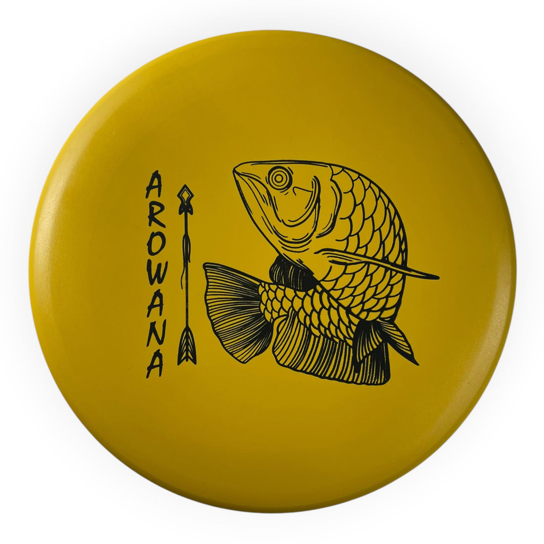 Elevation Disc Golf Arowana | ecoFIRM | Yellow/Black 171-173g Disc Golf