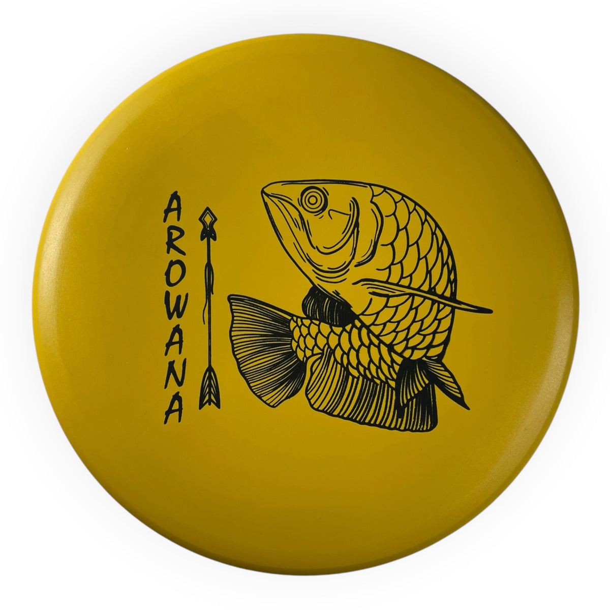 Elevation Disc Golf Arowana | ecoFIRM | Yellow/Black 171-173g Disc Golf