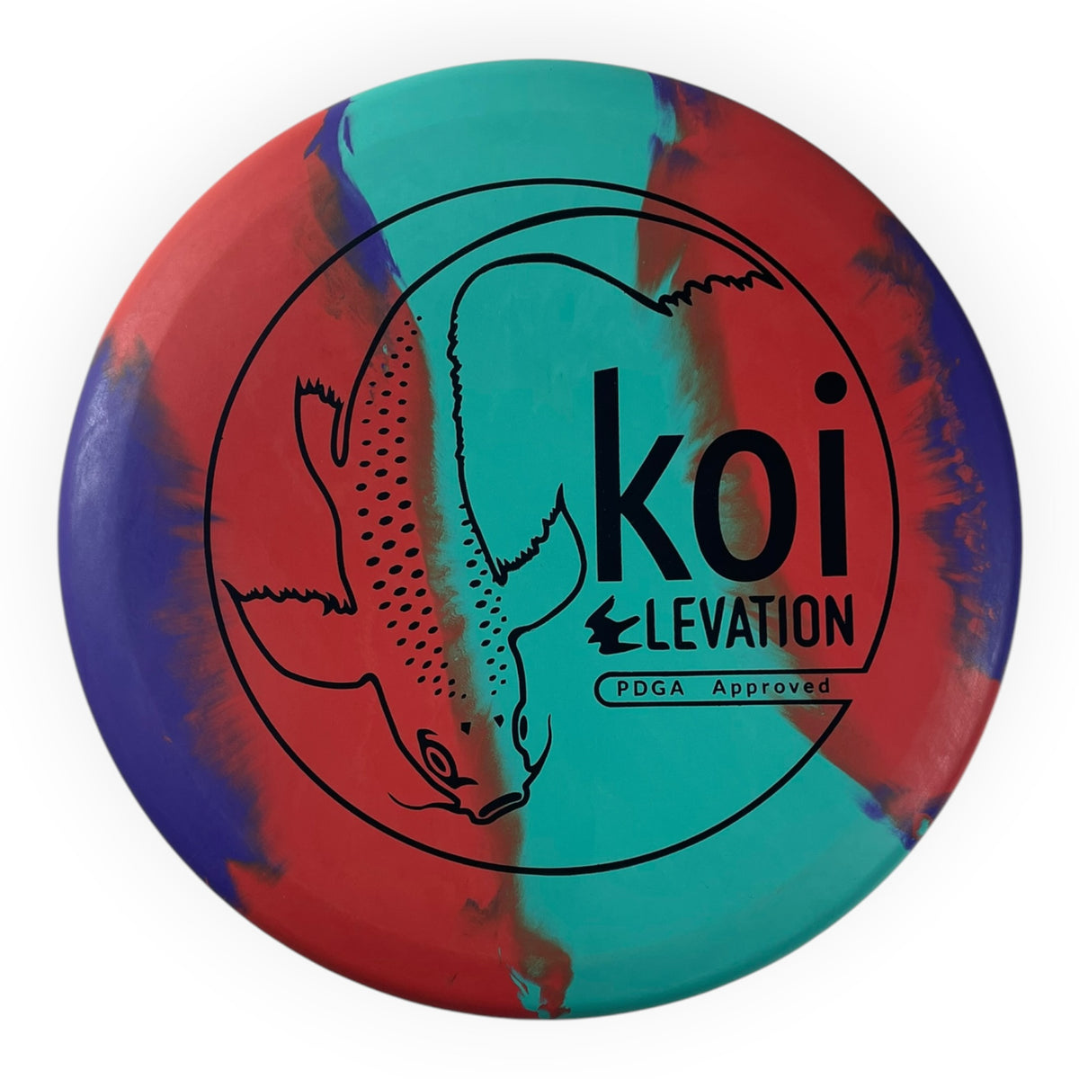 Elevation Disc Golf Koi | ecoFLEX | Purple/Orange 169g Disc Golf