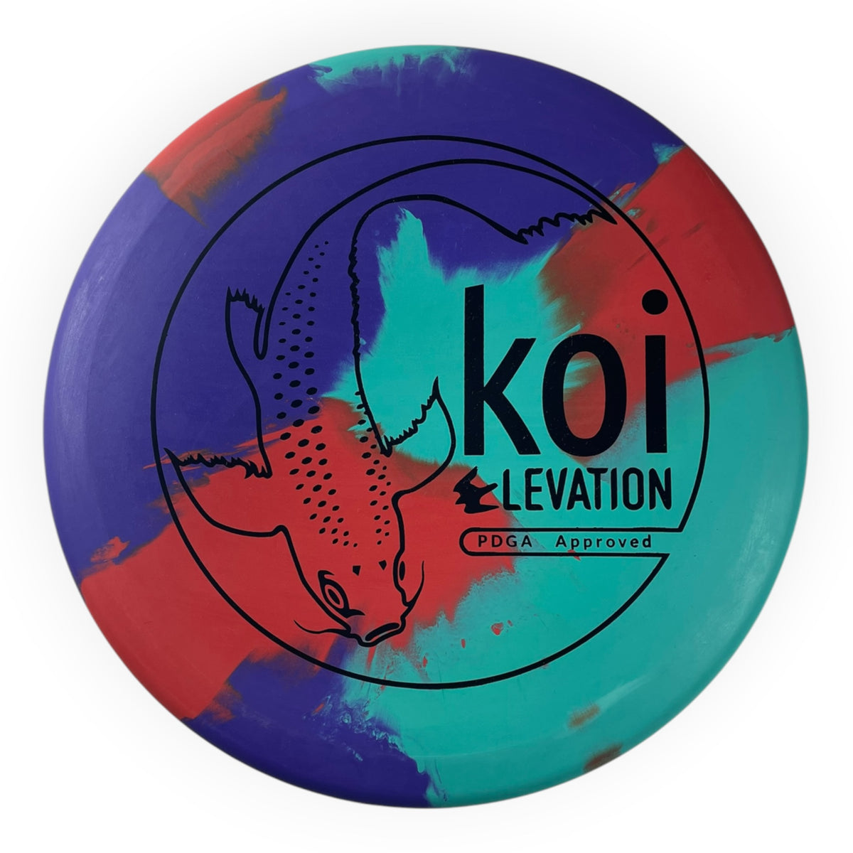 Elevation Disc Golf Koi | ecoFLEX | Purple/Orange 171g Disc Golf