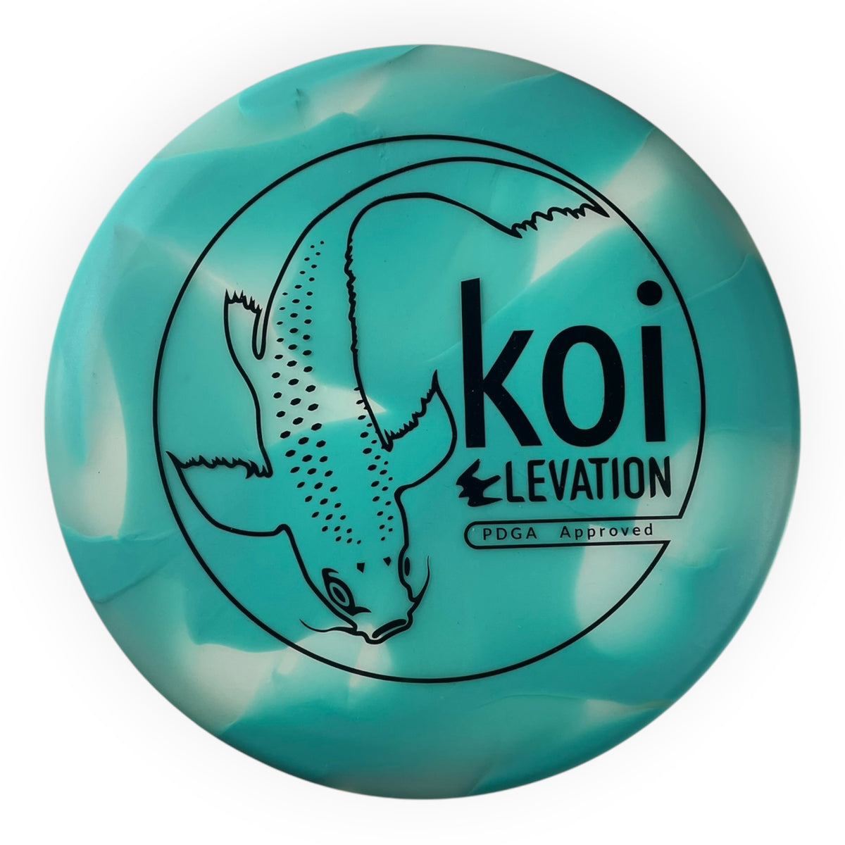 Elevation Disc Golf Koi | glO-G | Blue/Black 171-172g Disc Golf