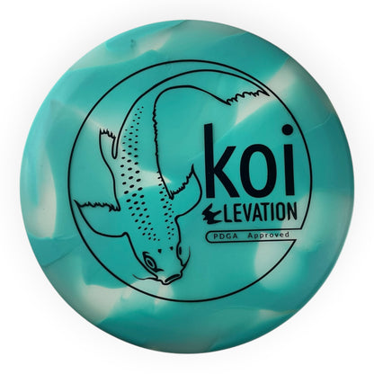 Elevation Disc Golf Koi | glO-G | Blue/Black 171-172g Disc Golf