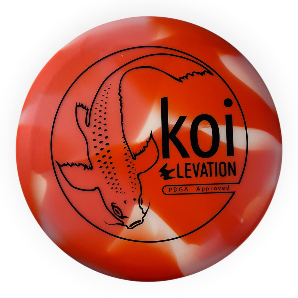 Elevation Disc Golf Koi | glO-G | Orange/Black 170-172g Disc Golf