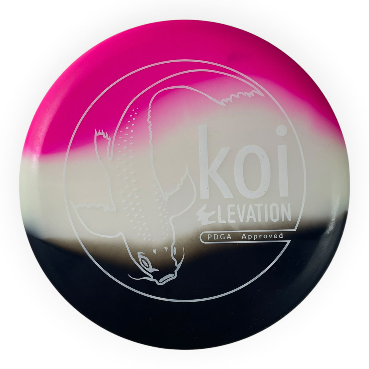 Elevation Disc Golf Koi | glO-G | Pink/Black 171-172g Disc Golf
