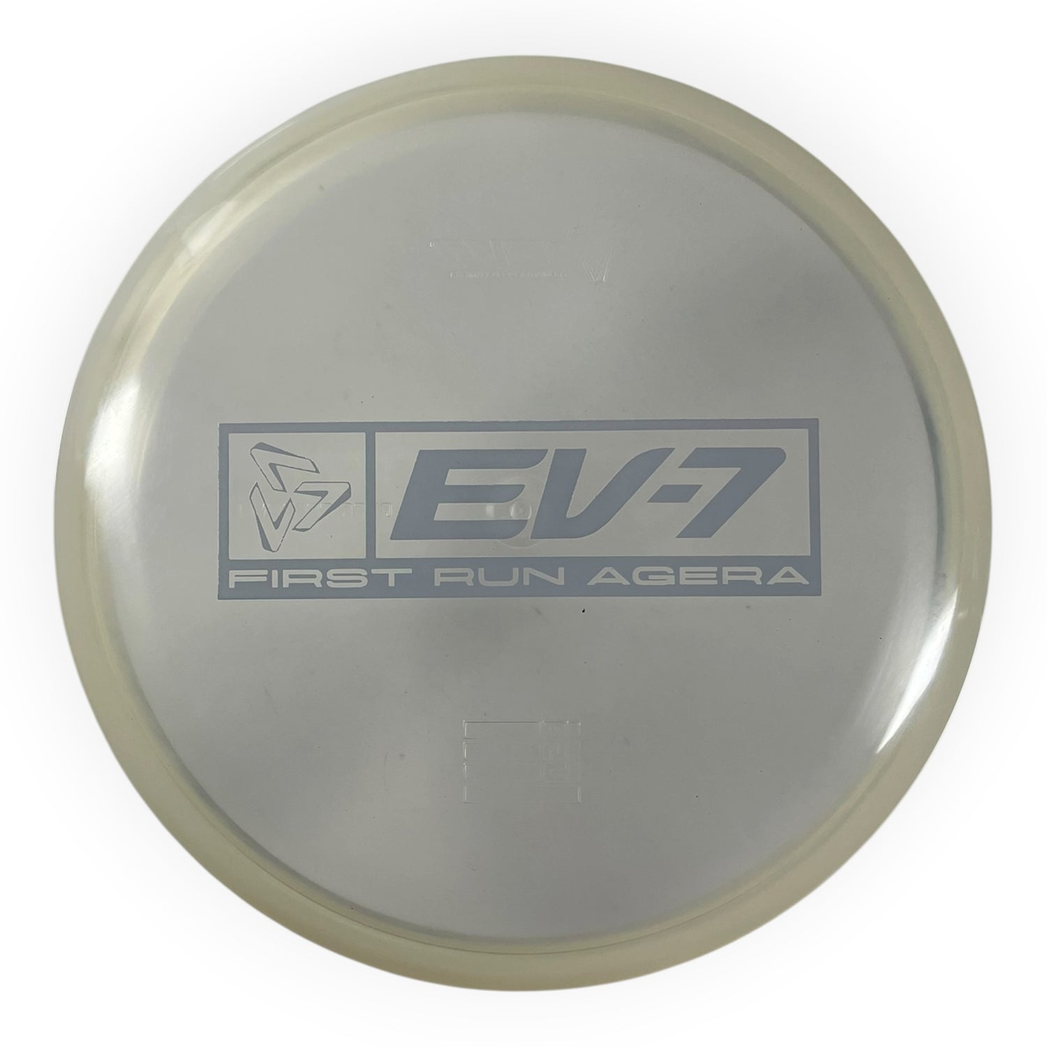 EV-7 Agera | OG Deluxe Firm | Clear/White 170g (First Run) Disc Golf