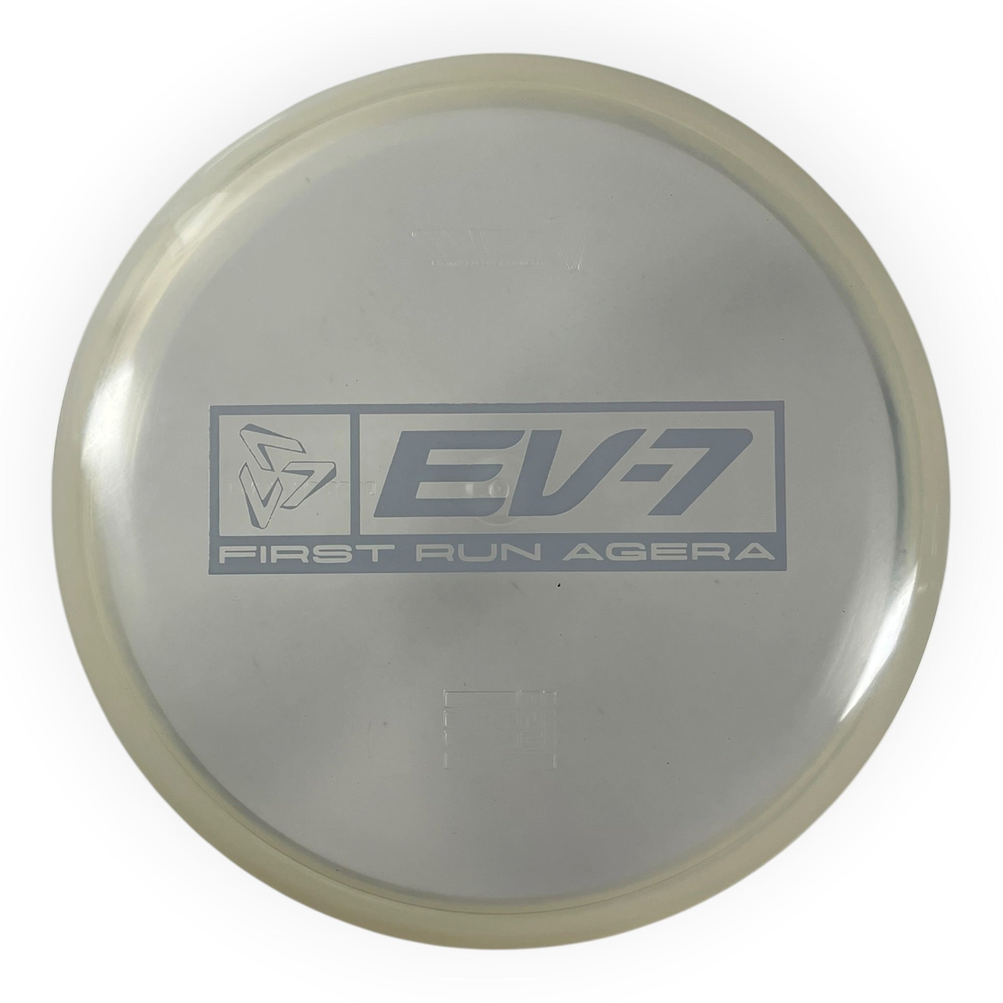 EV-7 Agera | OG Deluxe Firm | Clear/White 170g (First Run) Disc Golf