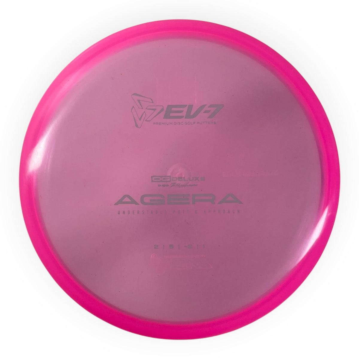 EV-7 Agera | OG Deluxe Medium | Pink/White 172g Disc Golf