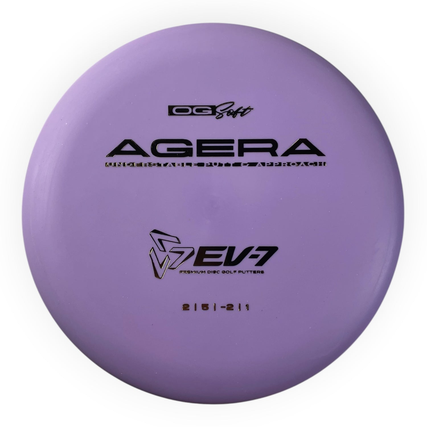 EV-7 Agera | OG Soft | Purple/Gold 170g Disc Golf