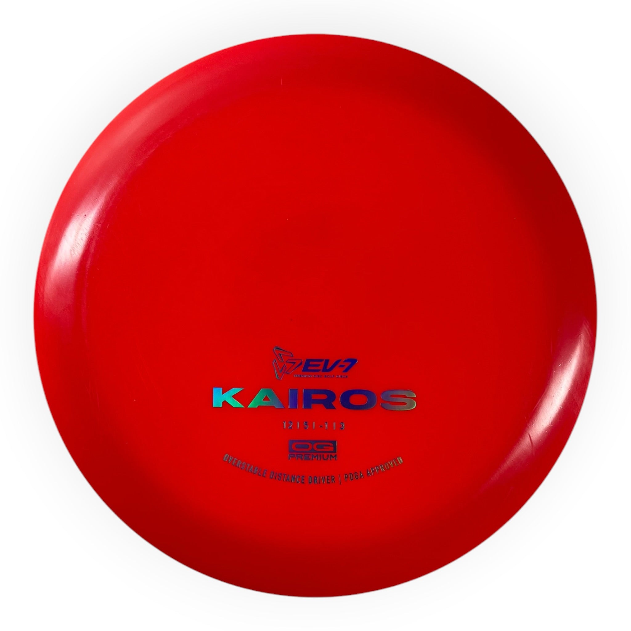 EV-7 Kairos | OG Premium | Red/Blue Holo 173g Disc Golf