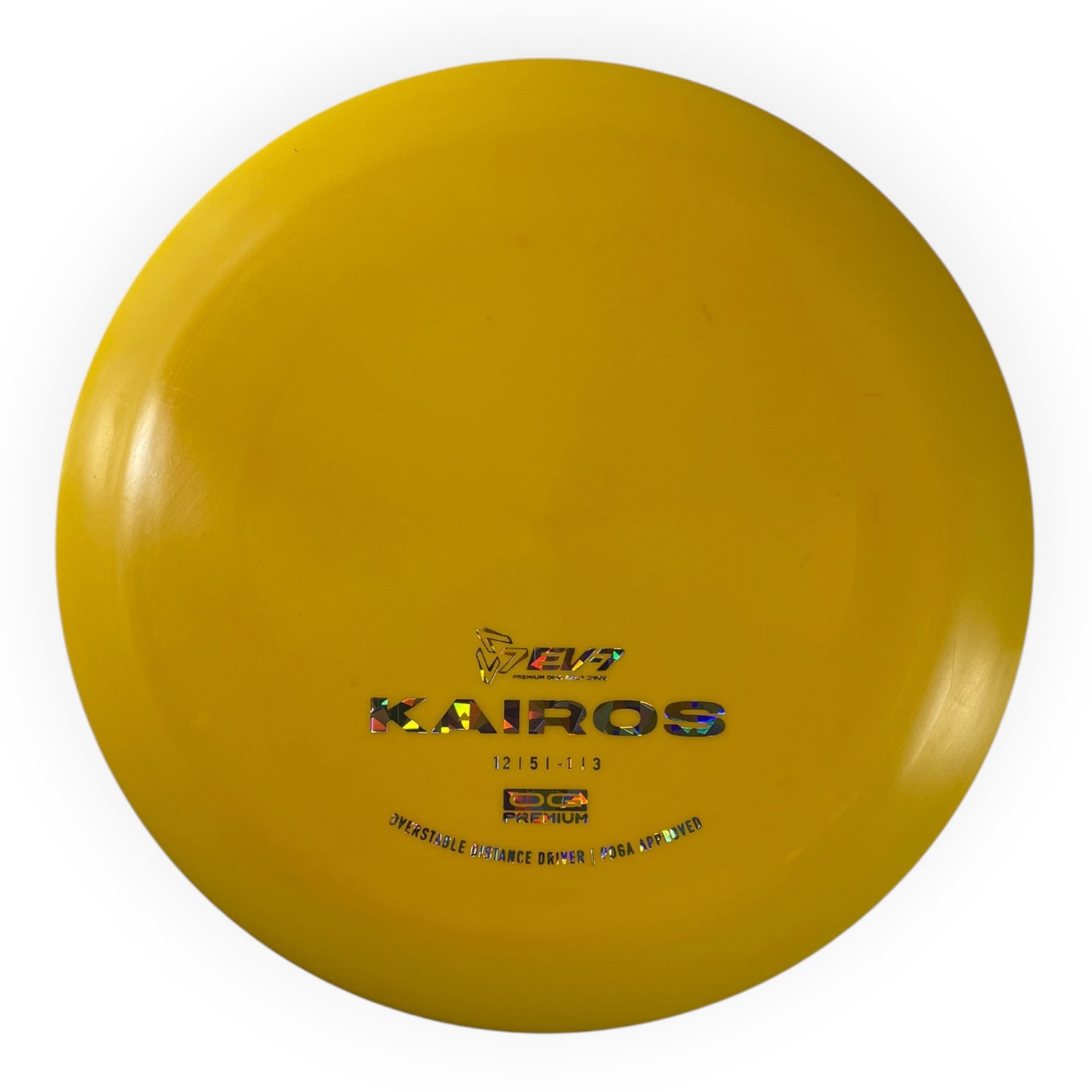 EV-7 Kairos | OG Premium | Yellow/Holo 170g Disc Golf
