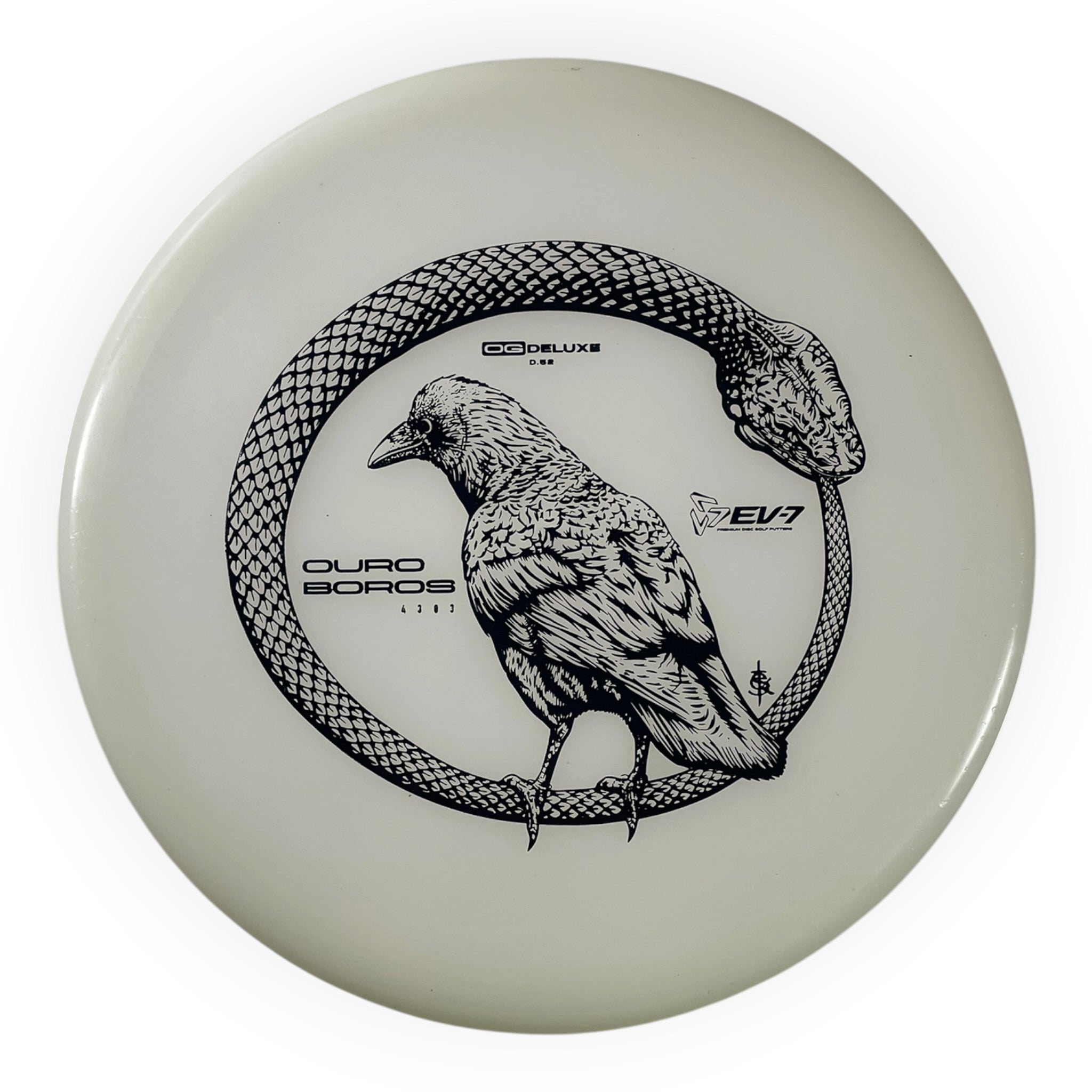 EV-7 Ouroboros | OG Deluxe | White/Black 175g Disc Golf