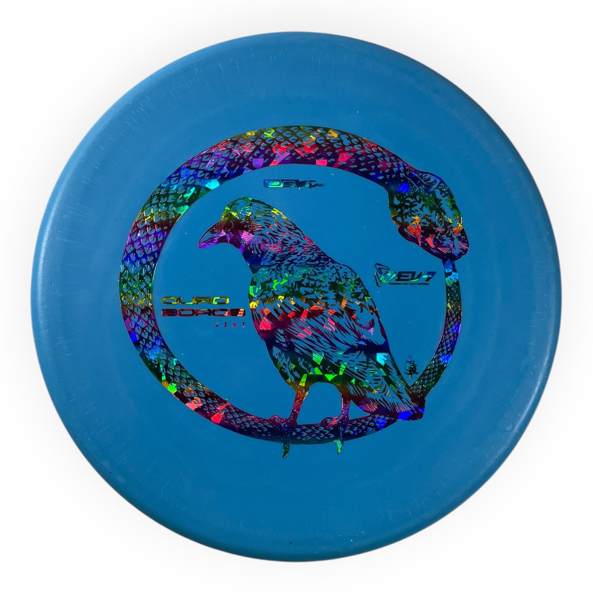 EV-7 Ouroboros | OG Firm | Blue/Rainbow 174g Disc Golf